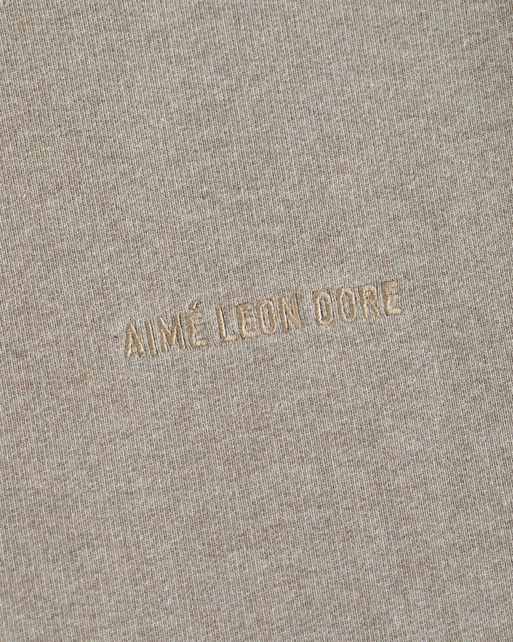 Camiseta Aimé Leon Dore Camel Melange Cinza