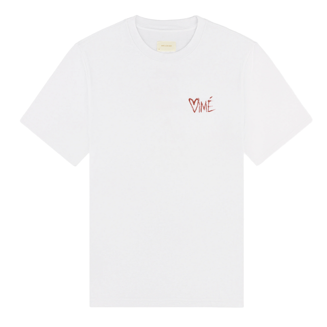 Camiseta Aimé Leon Dore Handwritten Branca