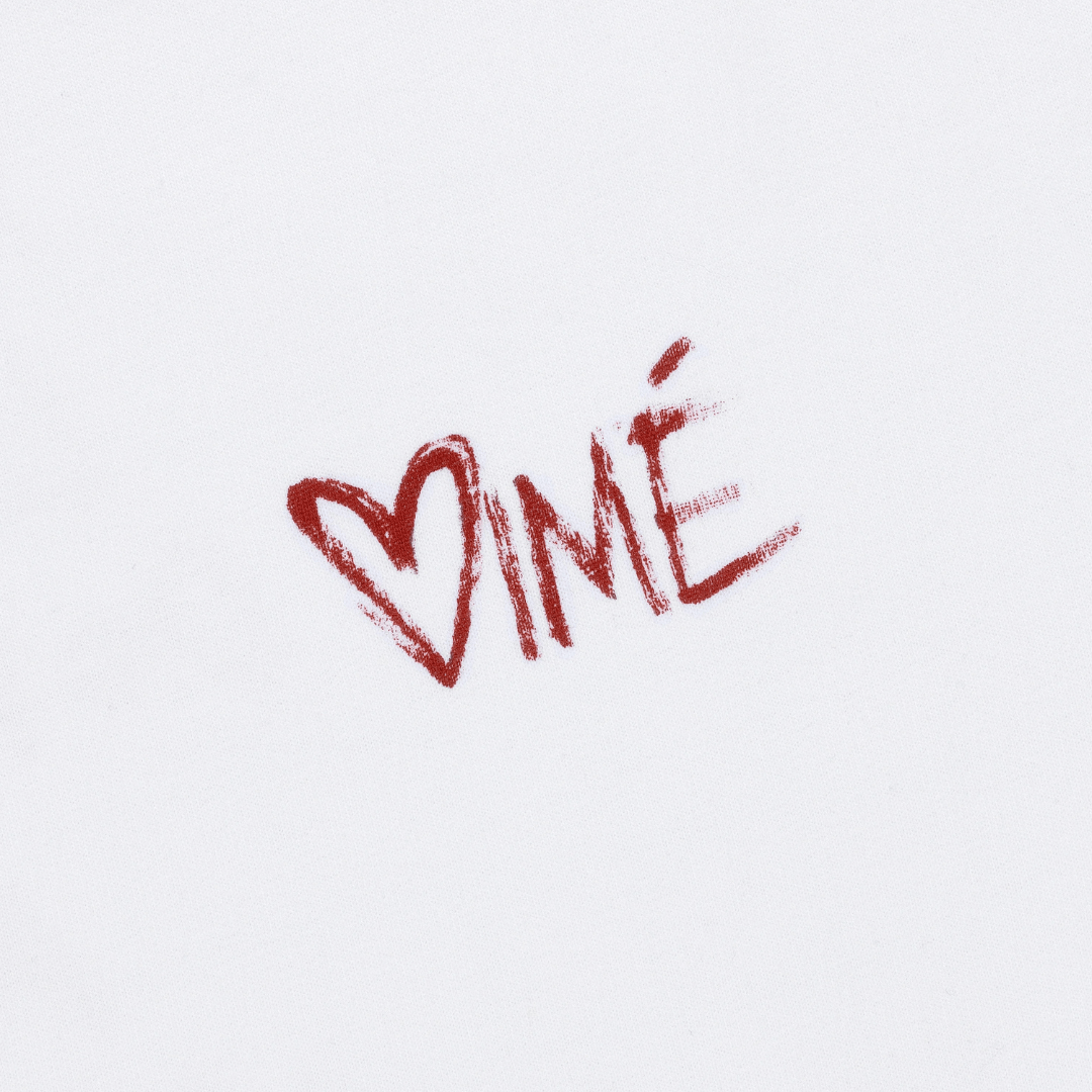 Camiseta Aimé Leon Dore Handwritten Branca