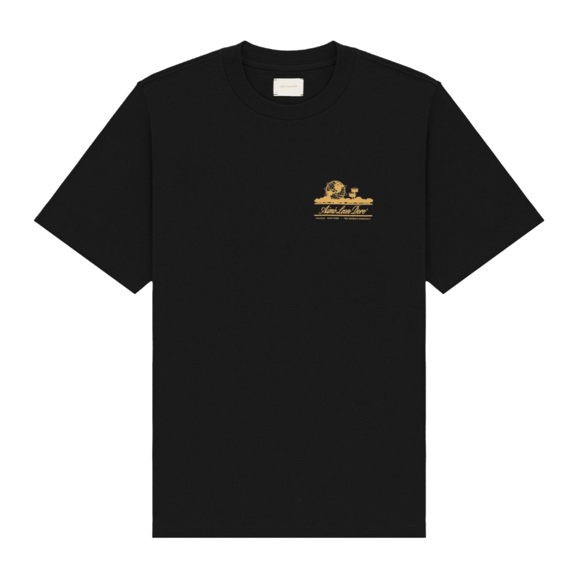 Camiseta Aimé Leon Dore Unisphere Preto - Estampa frontal