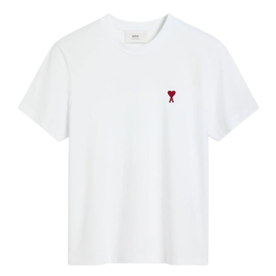 Camiseta Ami Paris de Coeur Branco - imagem 1