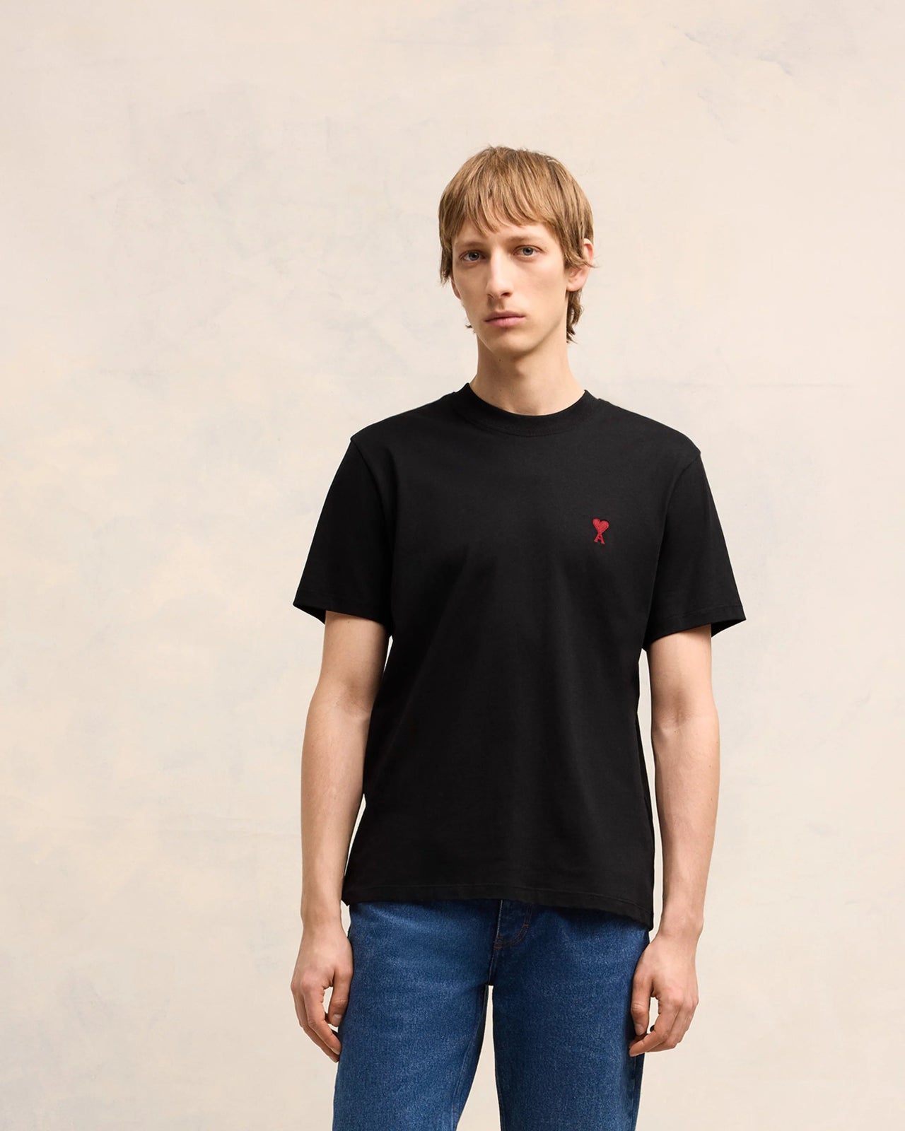 Camiseta Ami Paris de Coeur Preto