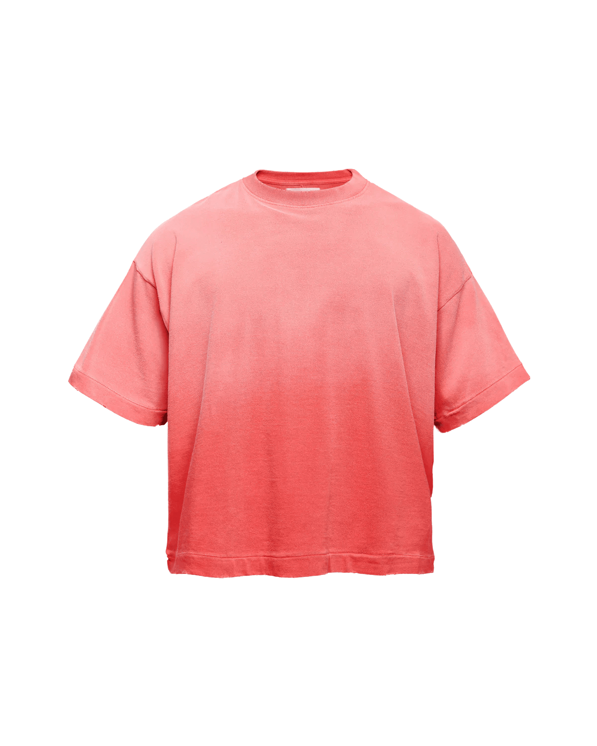 Camiseta Egho Studios Boxy Faded Vermelha - Imagem 1