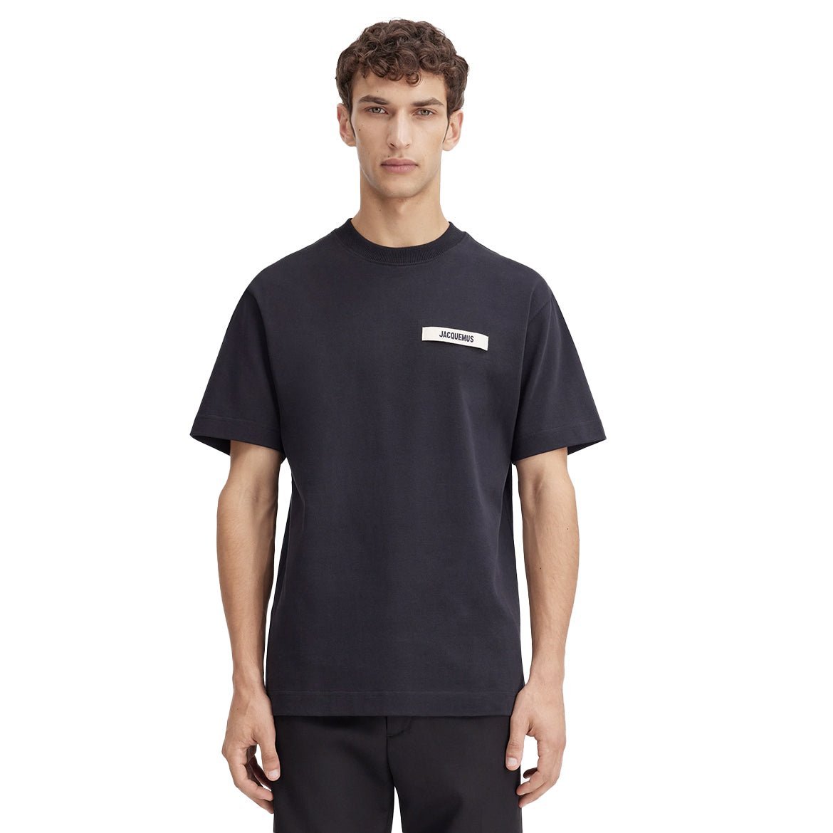 Camiseta Jacquemus The Gros Grain Preto - Você por inteiro