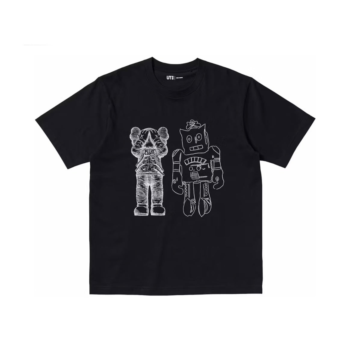 Camiseta KAWS x Uniqlo Warhol UT Graphic 47635 Preto