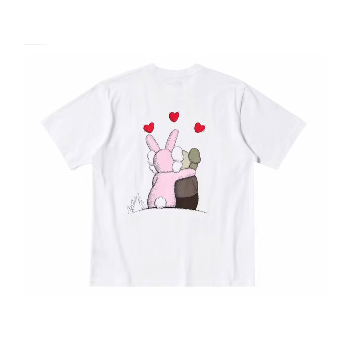 Camiseta KAWS x Uniqlo Warhol UT Graphic 476350 Branco - imagem 1
