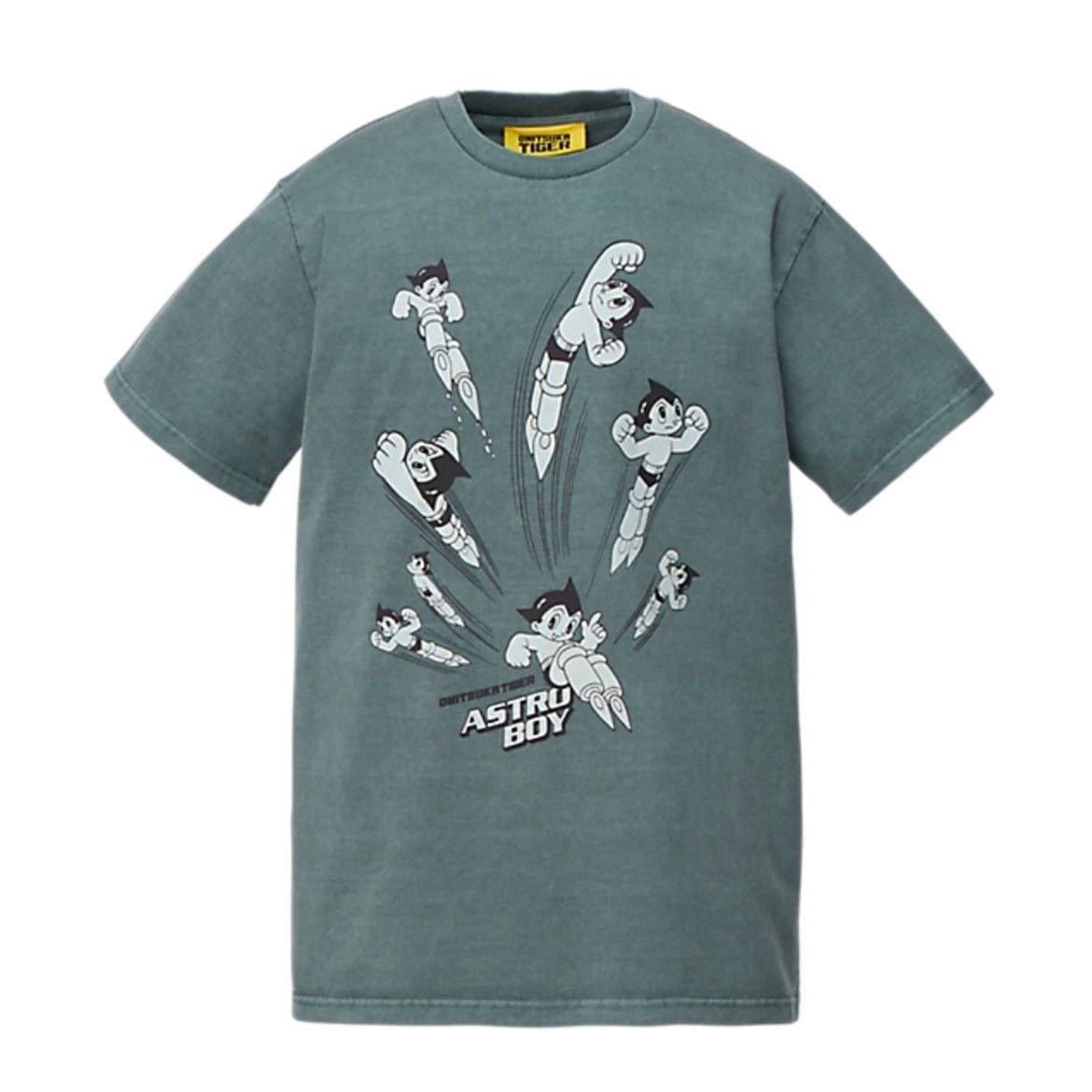 Camiseta Oversized Onitsuka Tiger x Astroboy Graphic Verde