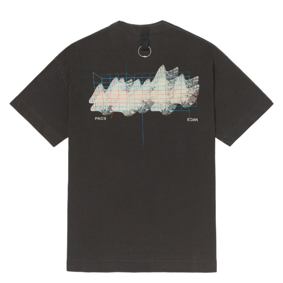 Camiseta Pace Terrain Washed Black Cinza