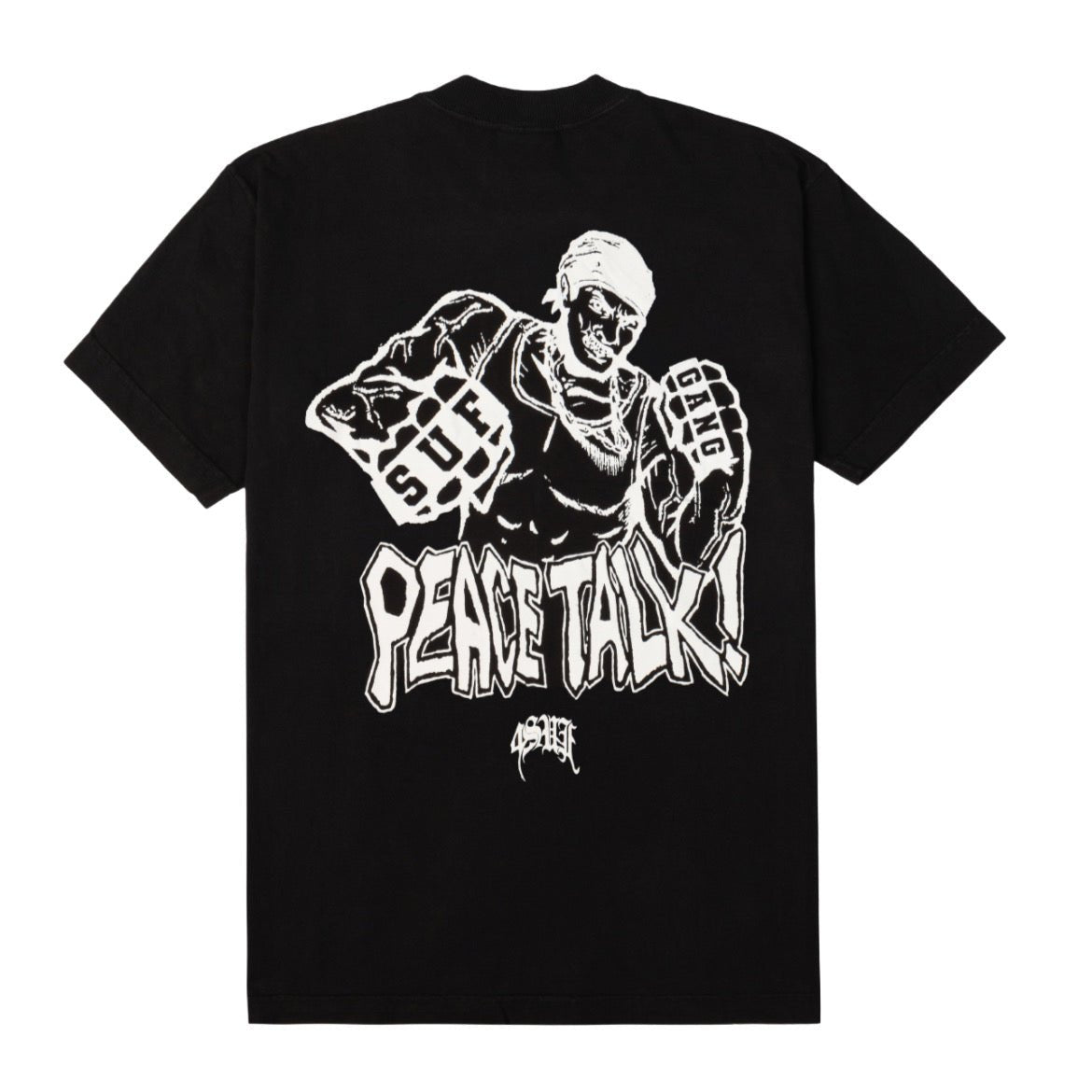 Camiseta Sufgang Peace Talk Preto - Estilo casual