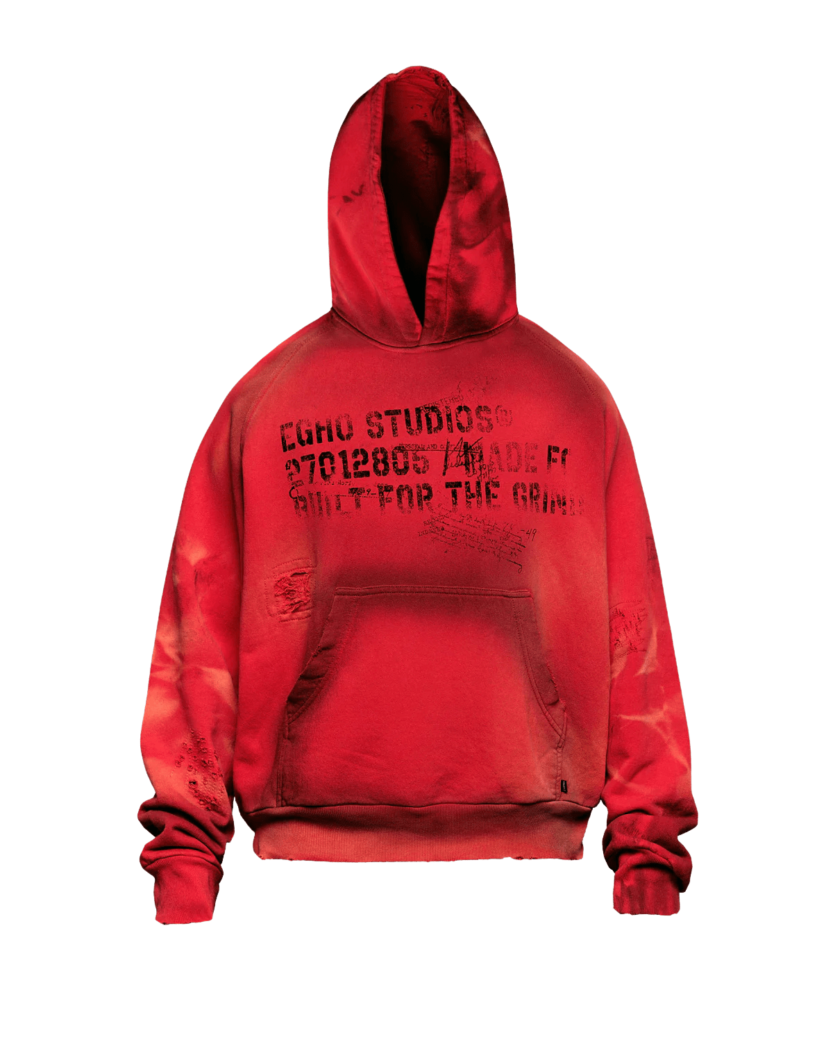 Moletom Egho Studios Grind Vermelho - Imagem 1