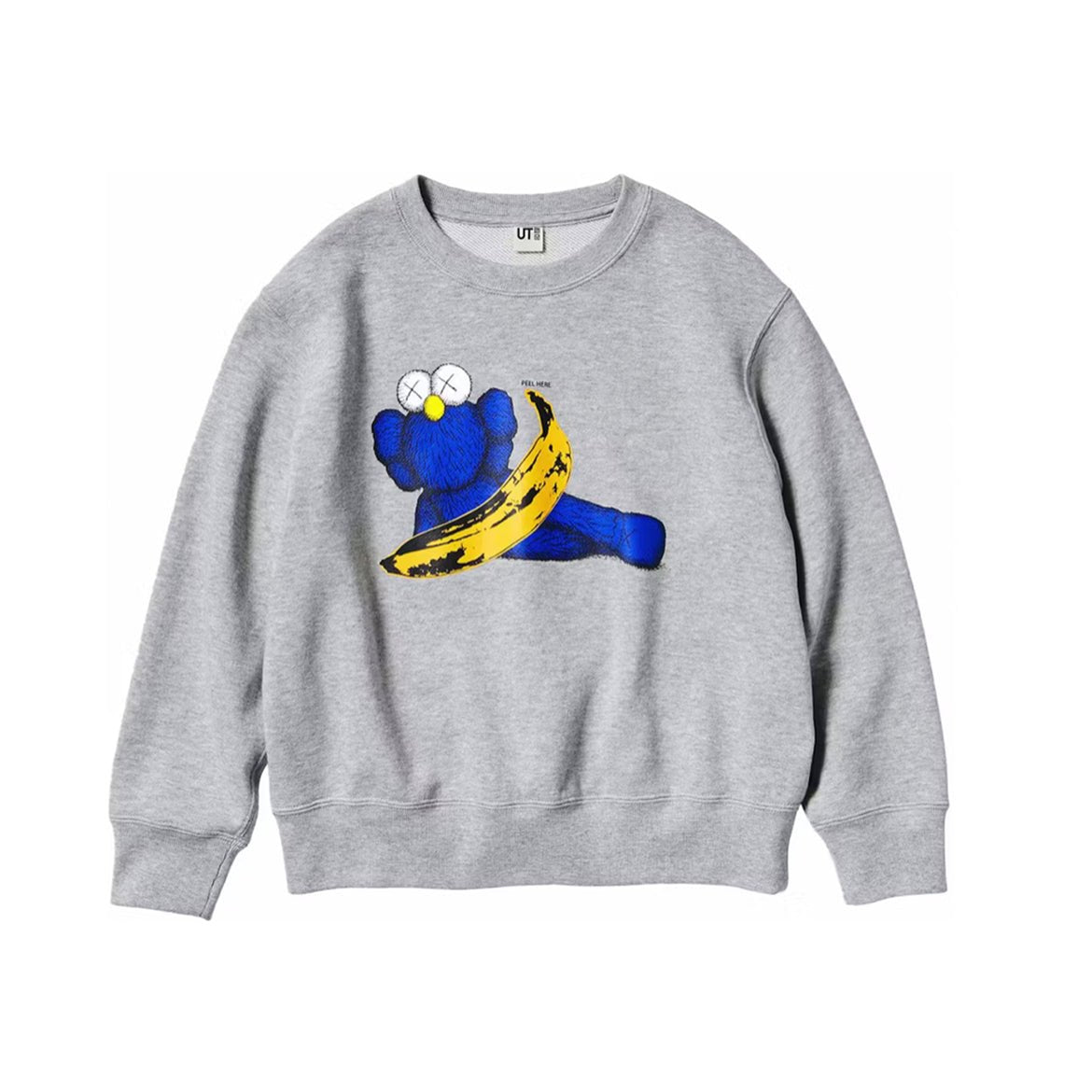 Moletom KAWS x Uniqlo Warhol Graphic 472951 Cinza
