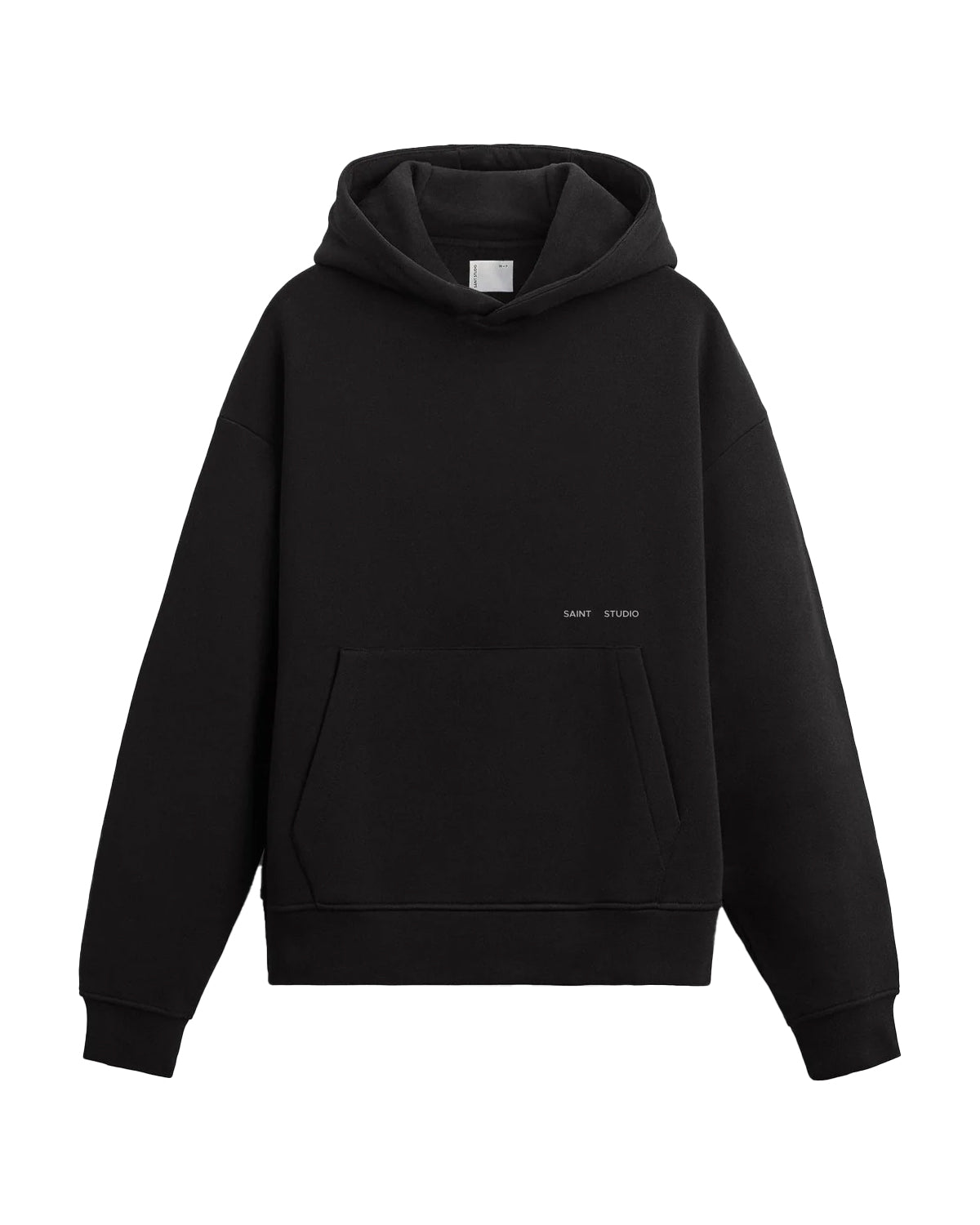 Moletom Saint Studio Boxy Supima Preto - Vista 1