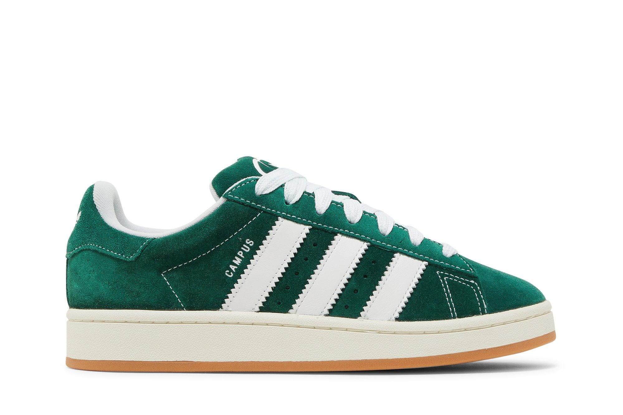 Tênis Adidas Campus 00s Dark Green Verde - Vista Lateral