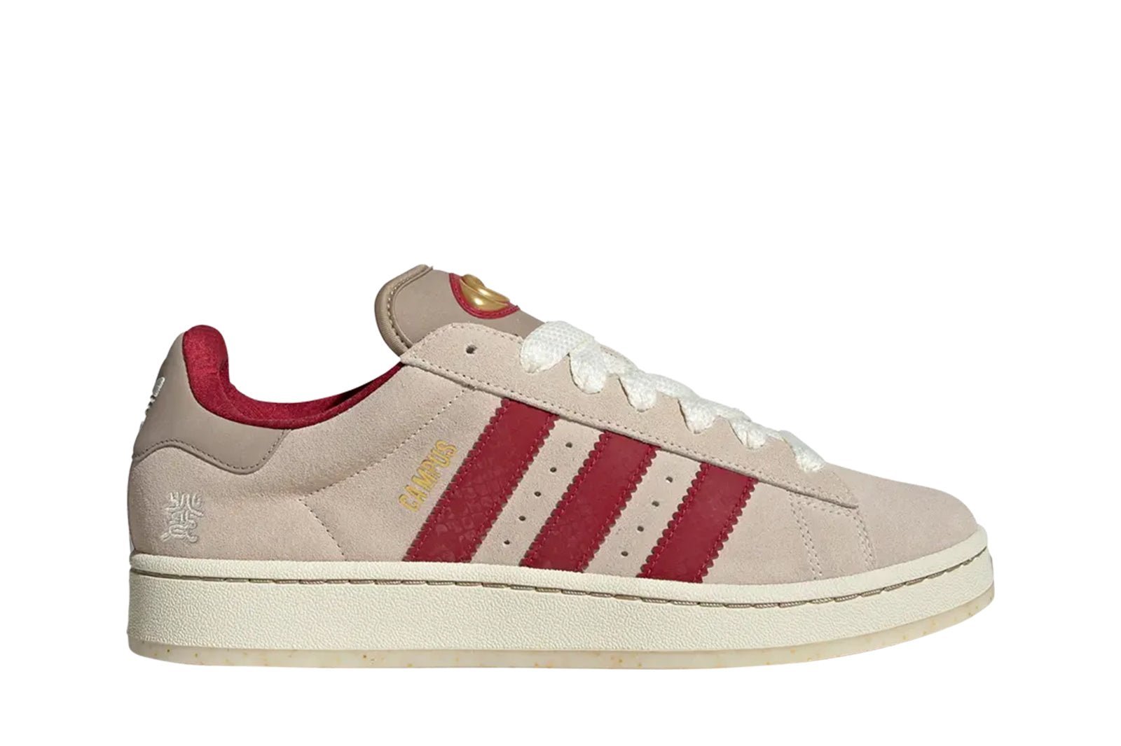 Tênis adidas Campus 00s Year of Snake 2025 Bege