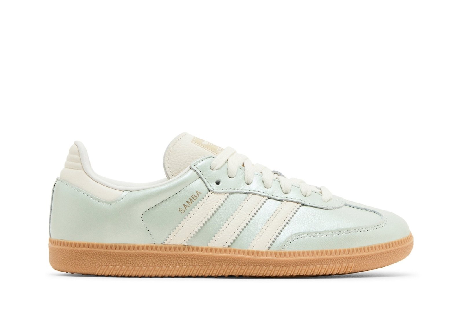 Tênis adidas Samba Og Linen Green Metallic Verde - Imagem 1