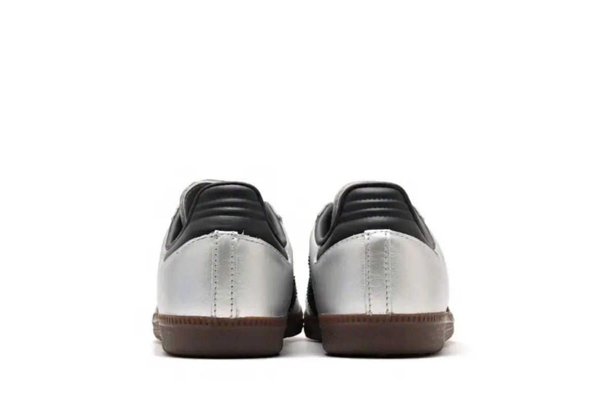 Tênis Adidas Samba OG Metallic Silver Prata - Visual 3