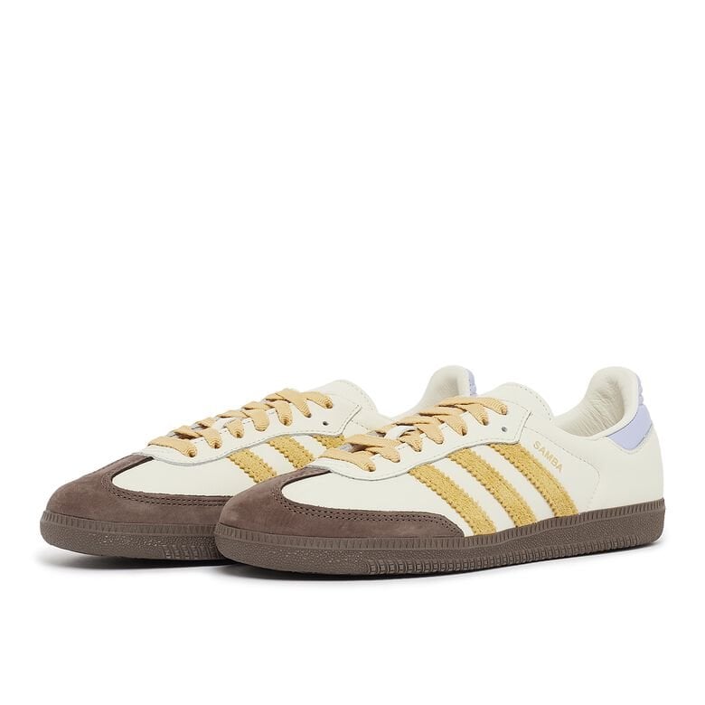 Tênis adidas Samba OG Off White Oat Violet Tone Branco - Imagem 3