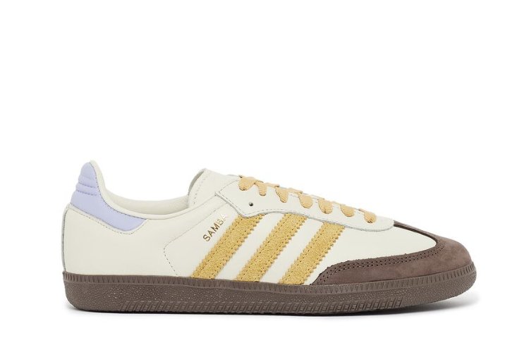 Tênis adidas Samba OG Off White Oat Violet Tone Branco - Imagem 1