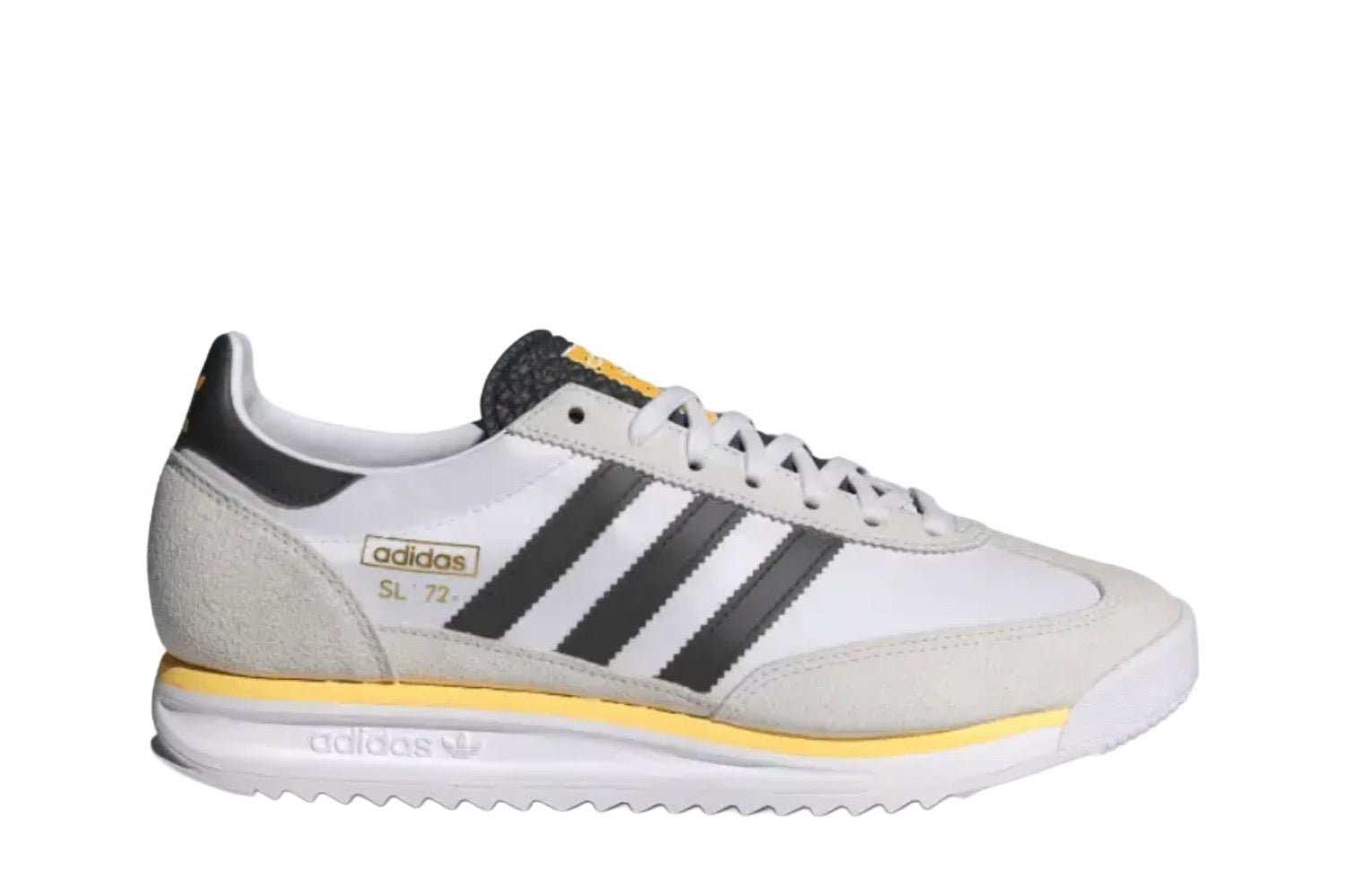 Tênis adidas SL 72 RS Cloud White Core Black Spark Branco - Vista Lateral