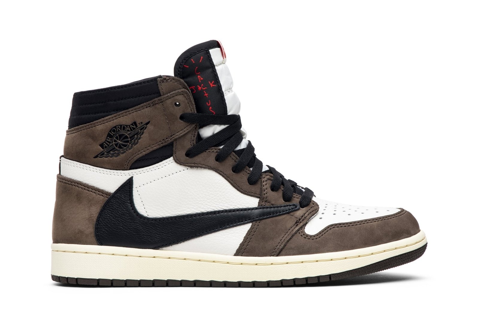 Imagem do Tênis Air Jordan 1 High OG SP x Travis Scott Mocha