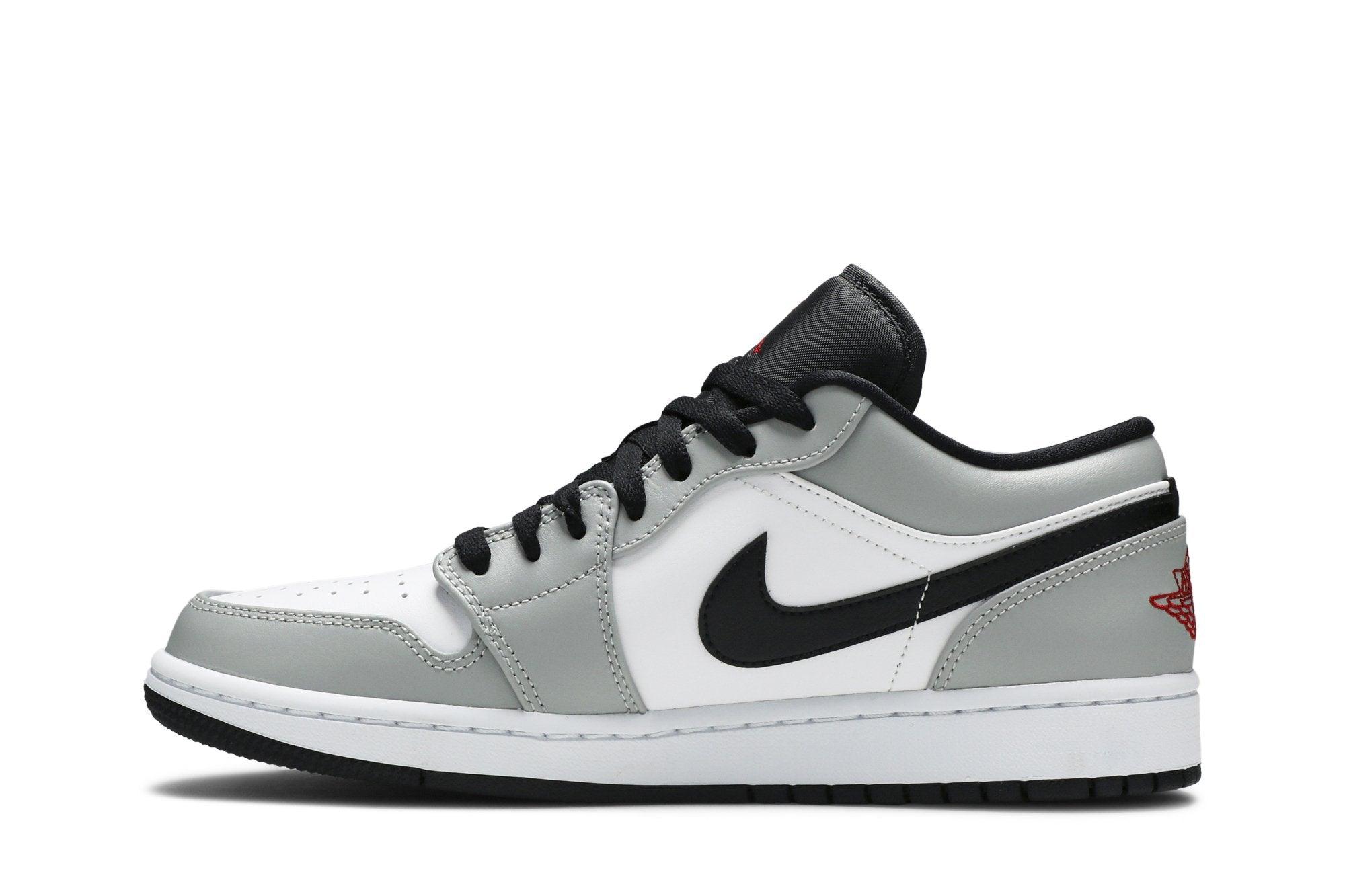Tênis Air Jordan 1 Low Light Smoke Grey Cinza - Vista Superior