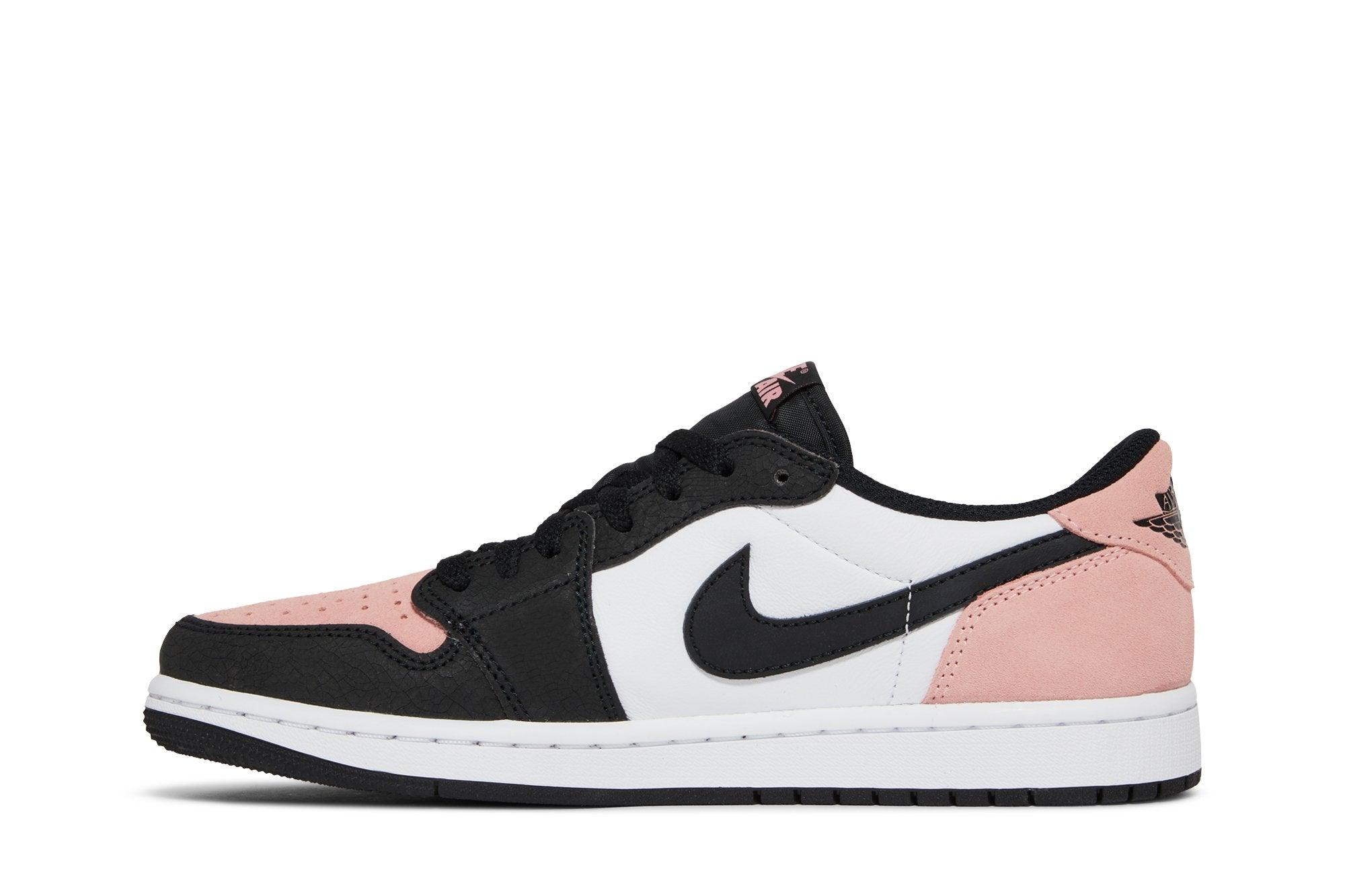 Tênis Air Jordan 1 Low OG Bleached Coral Rosa