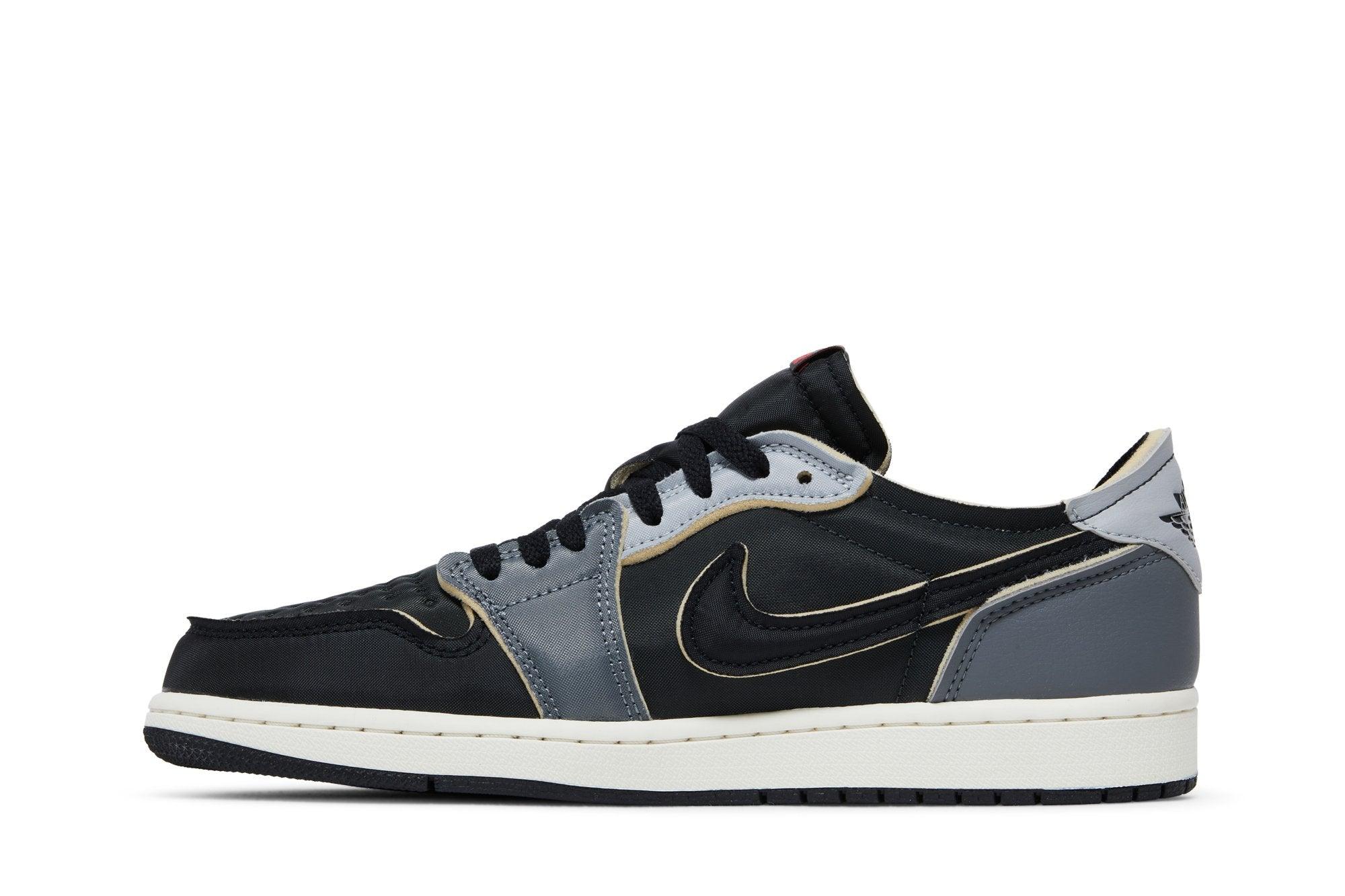 Tênis Air Jordan 1 Low OG EX Black and Smoke Grey Cinza - Estilo que acompanha seu ritmo