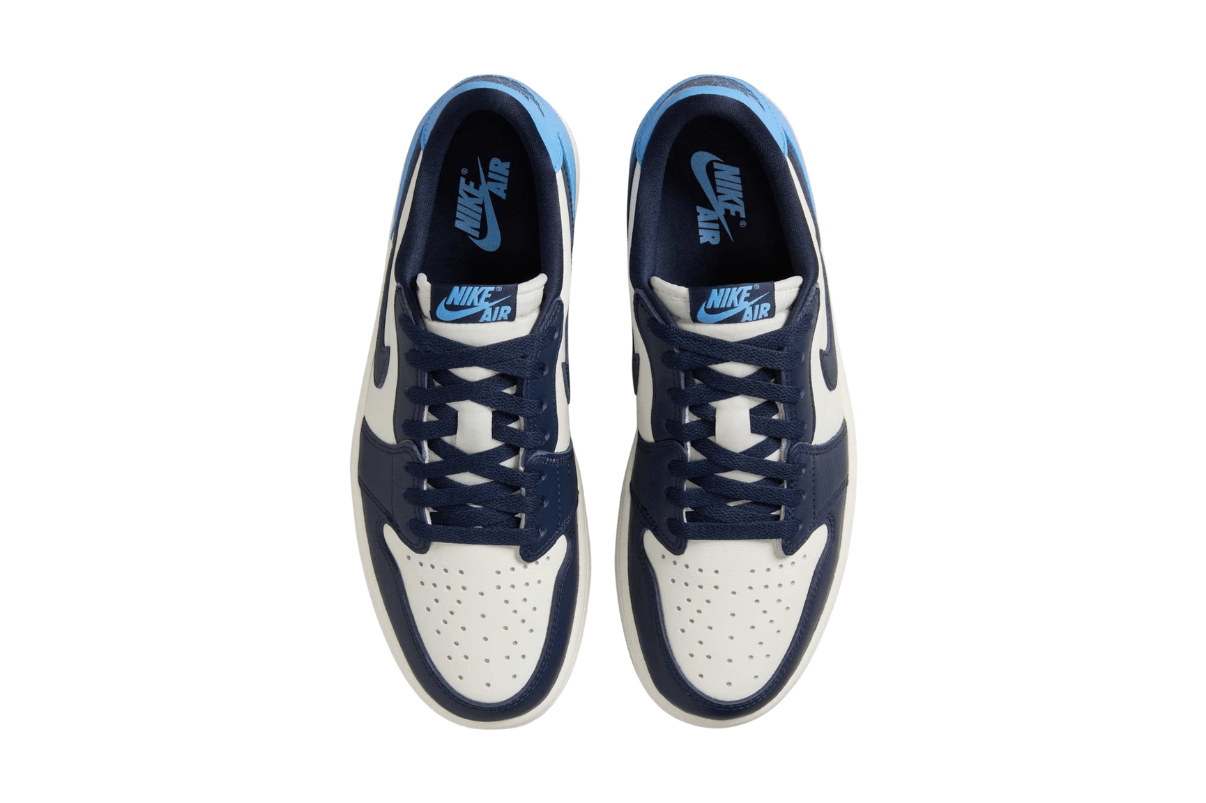 Tênis Air Jordan 1 Low OG Obsidian UNC Azul - Você por inteiro