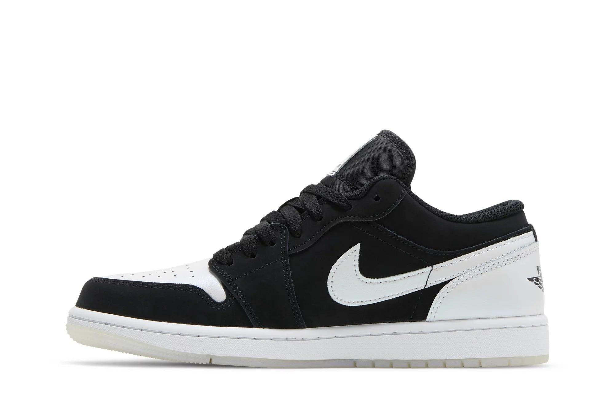 Tênis Air Jordan 1 Low SE Diamond Preto - Detalhes