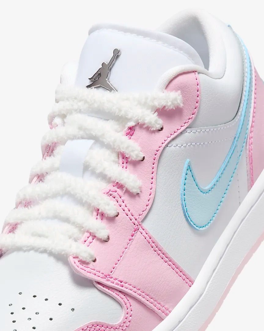 Tênis Air Jordan 1 Low SE Paw Print Pink Foam Rosa - Imagem 3