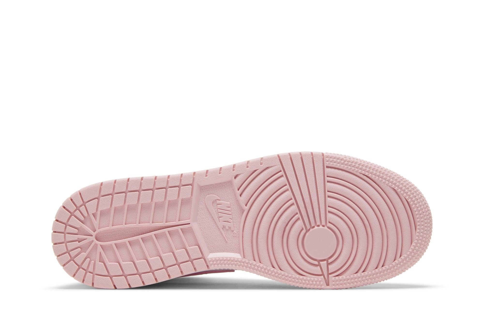 Tênis Air Jordan 1 Mid GS Fierce Pink Rosa