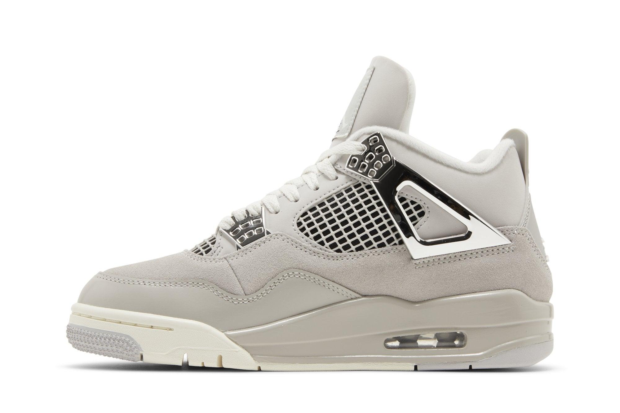 Tênis Air Jordan 4 Frozen Moments Cinza - Detalhe