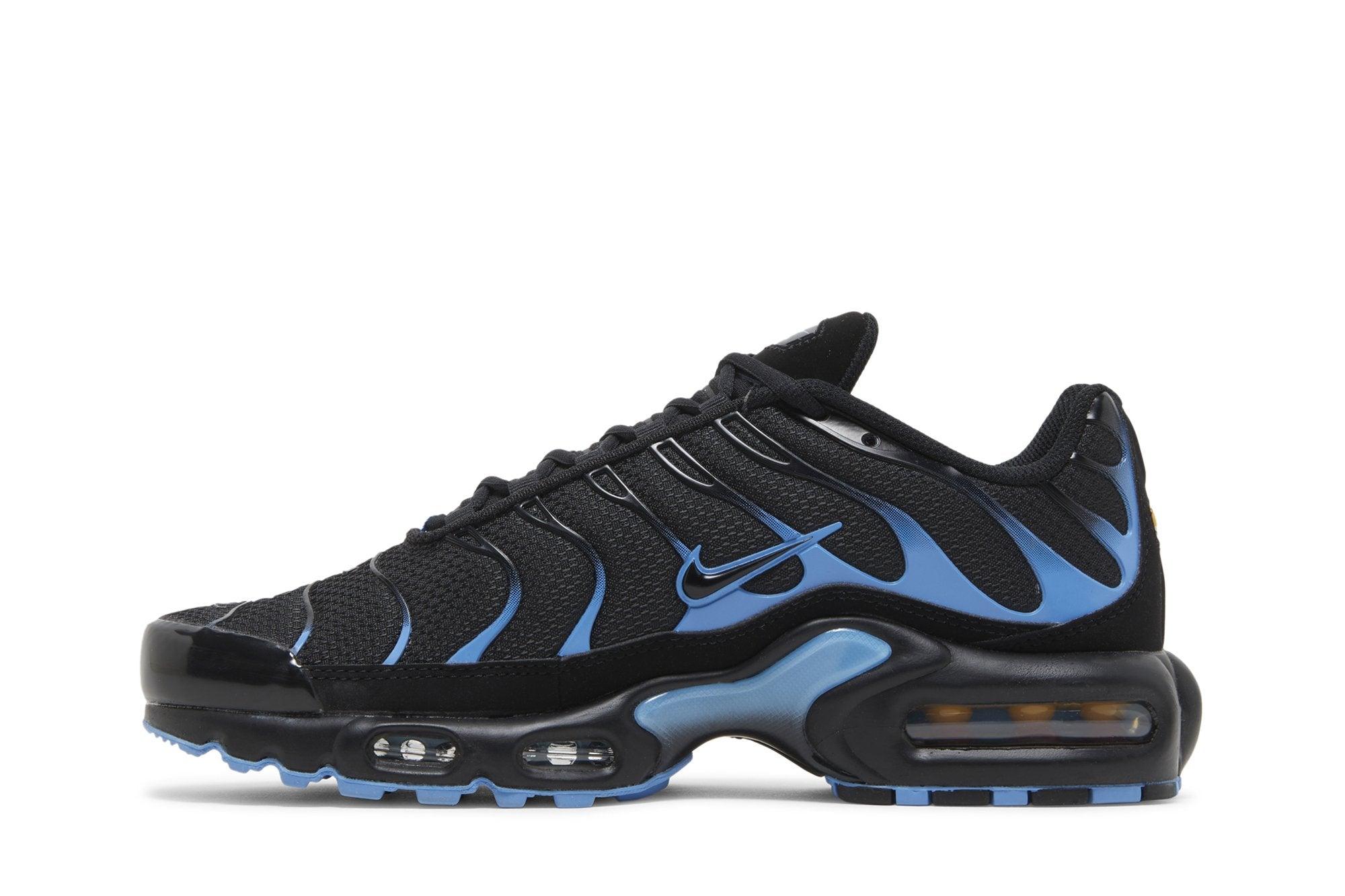 Tênis Air Max Plus Black University Blue Preto
