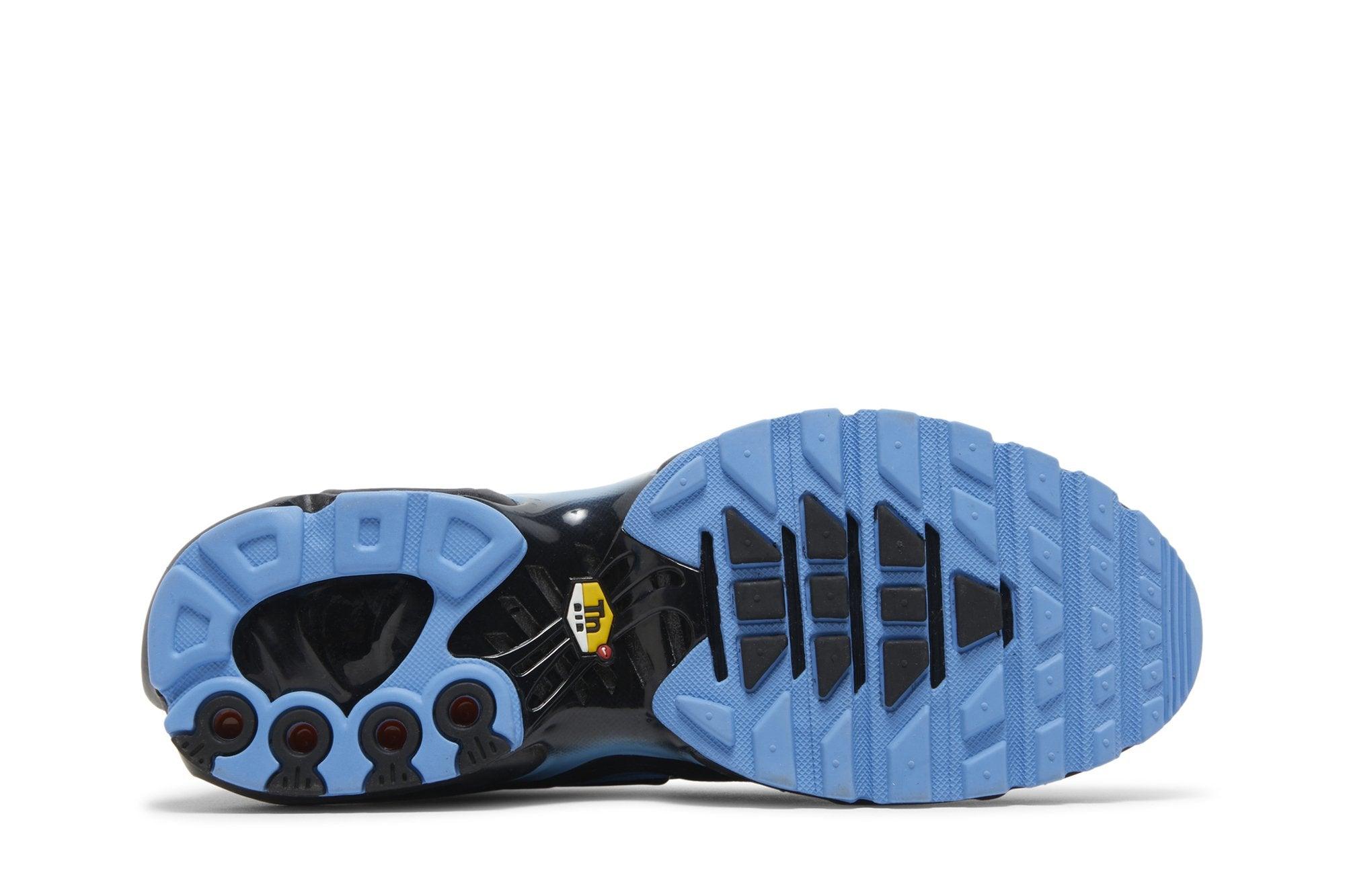 Tênis Air Max Plus Black University Blue Preto