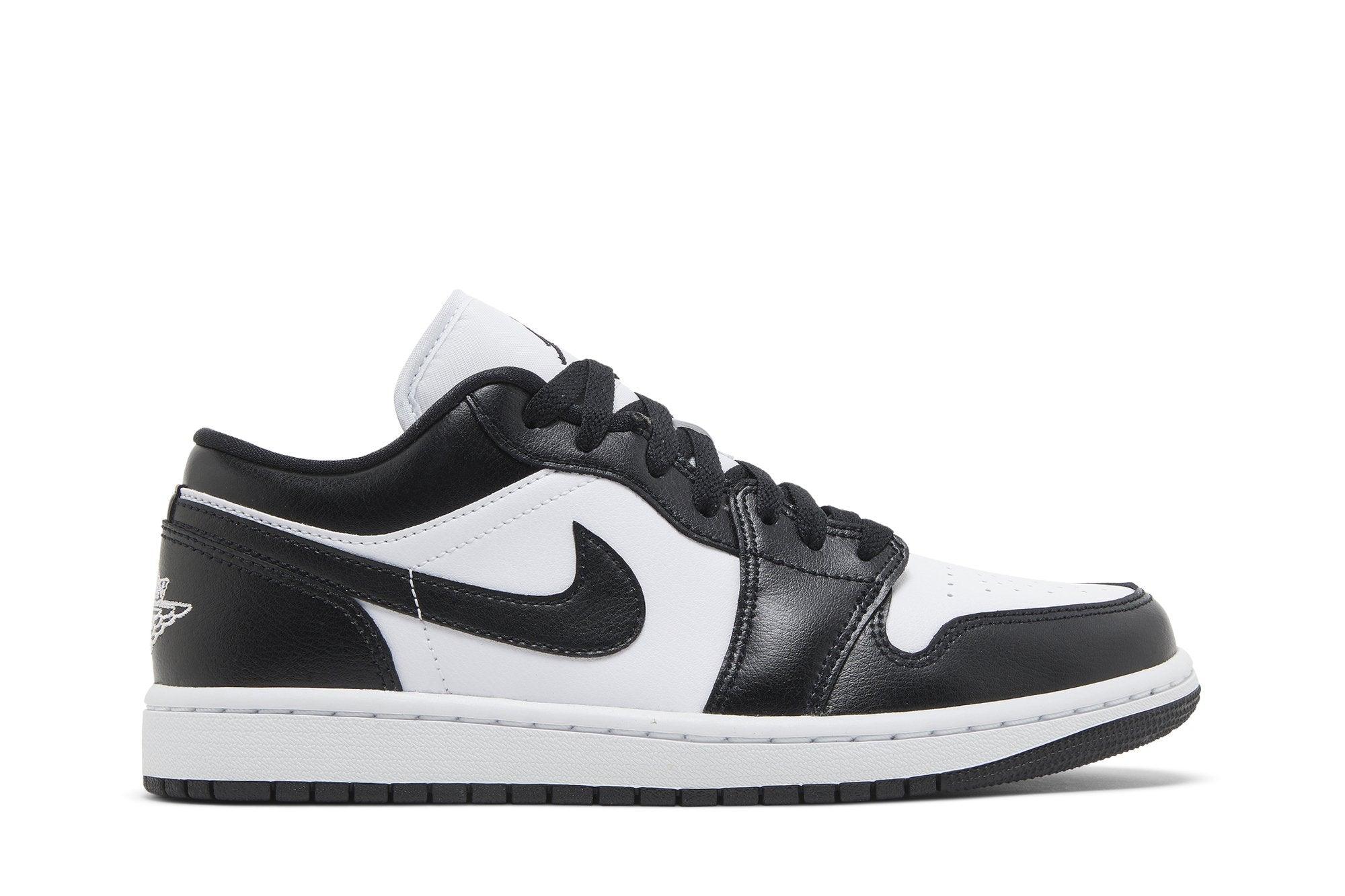 Tênis Jordan 1 Low Panda (2023) Preto - Vista Lateral