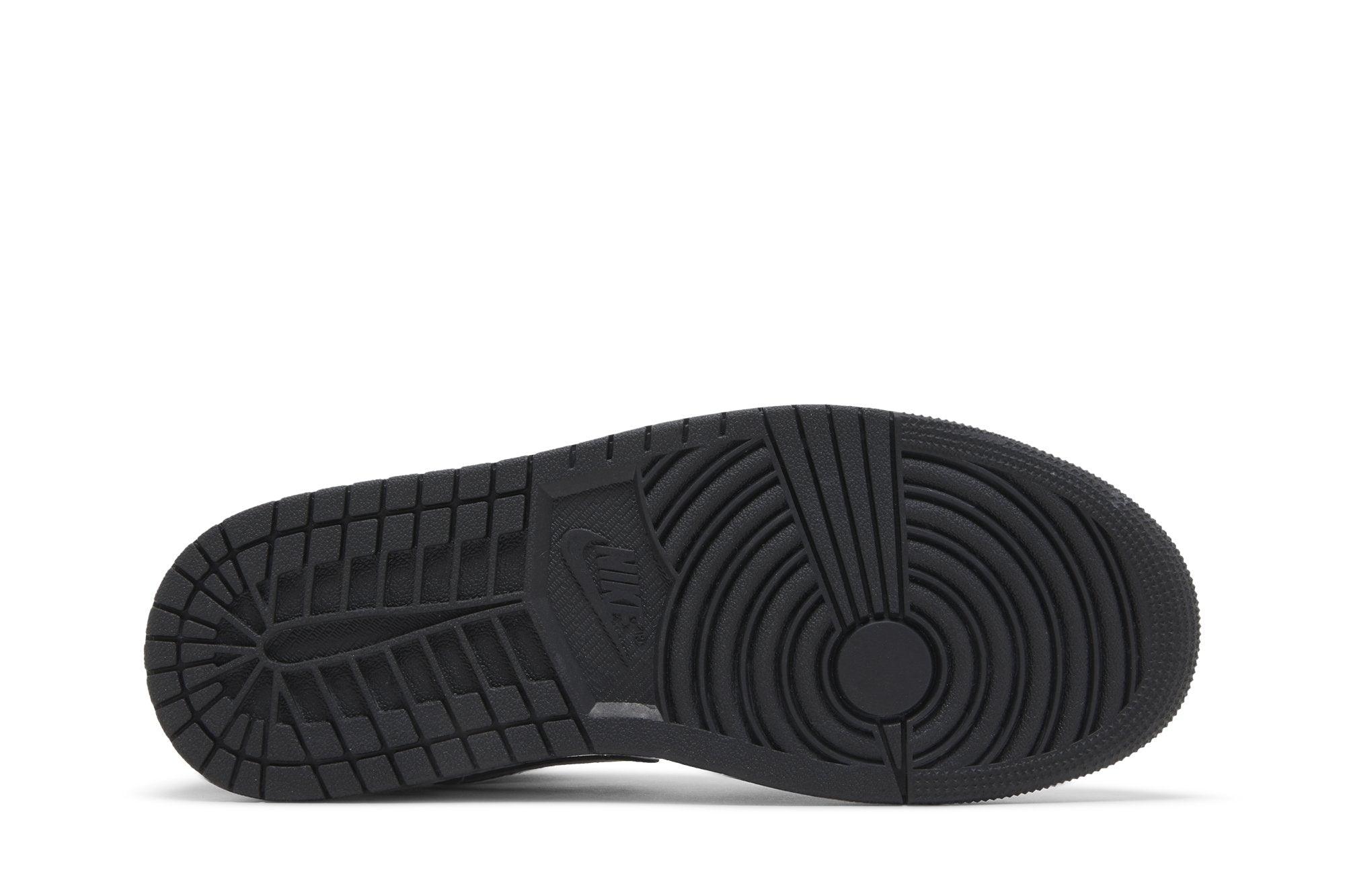 Tênis Jordan 1 Low Panda (2023) Preto - Vista Aérea