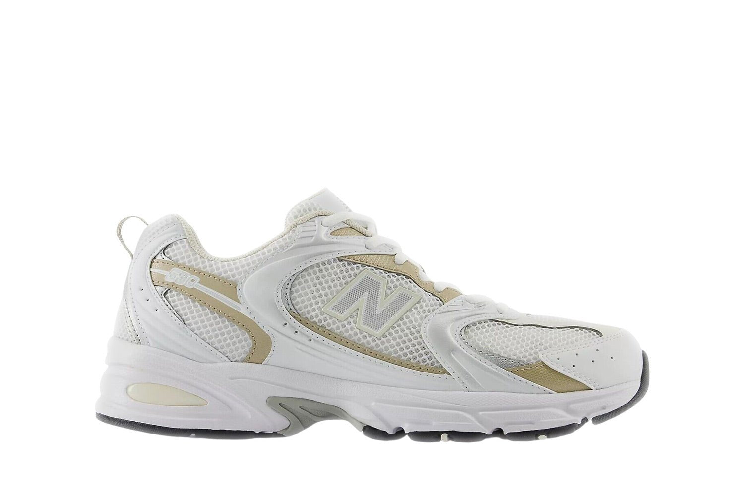 Tênis New Balance 530 Stoneware Line Branco - Vista lateral
