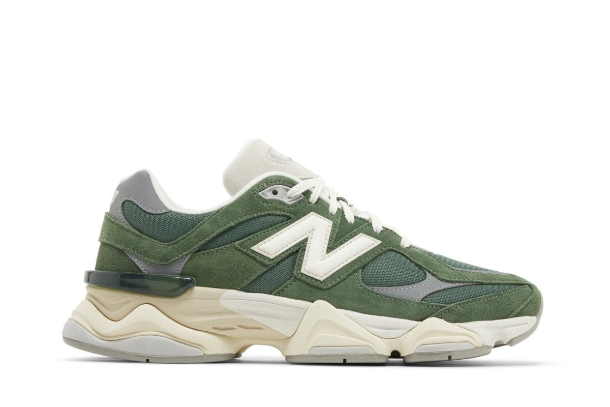 Tênis New Balance 9060 Nori Verde - Visual Lateral