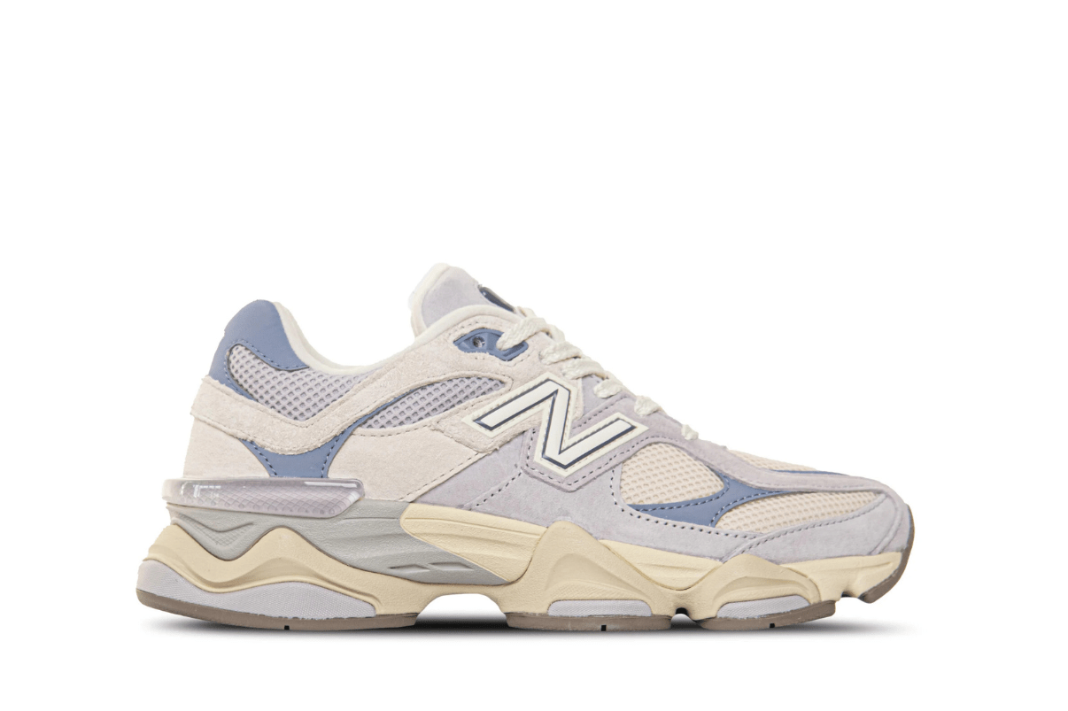 Tênis New Balance 9060 Pearl Grey Linen Azul - Estilo com alma futurista