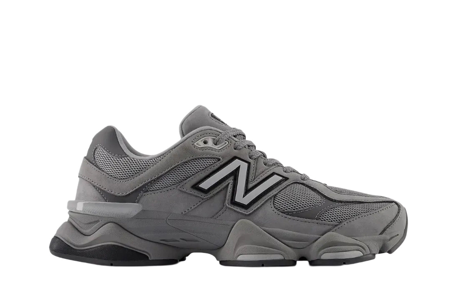 Tênis New Balance 9060 Team Away Grey Cinza - Vista Lateral
