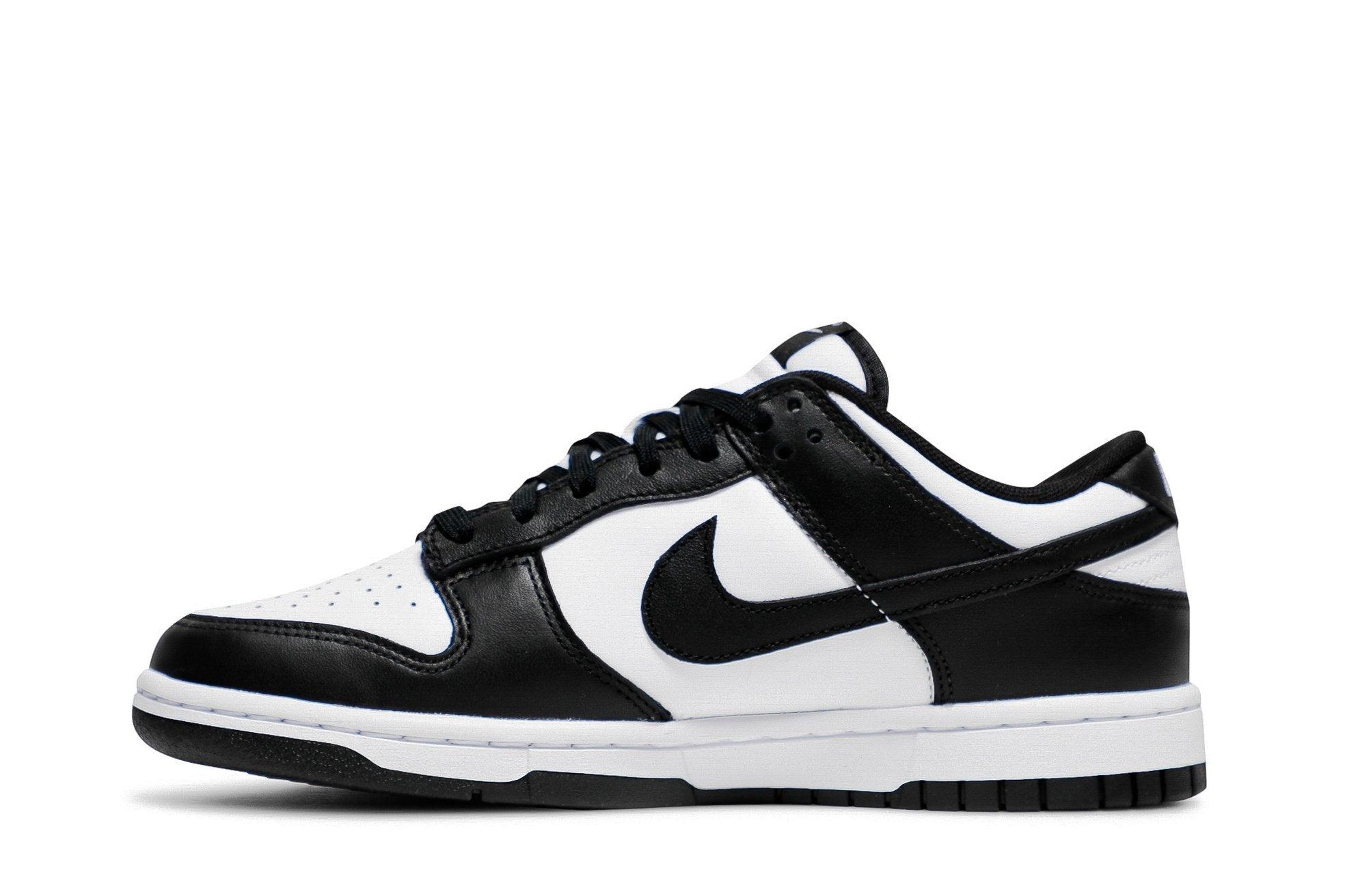 Tênis Nike Dunk Low Black OG Panda Preto - Vista Superior