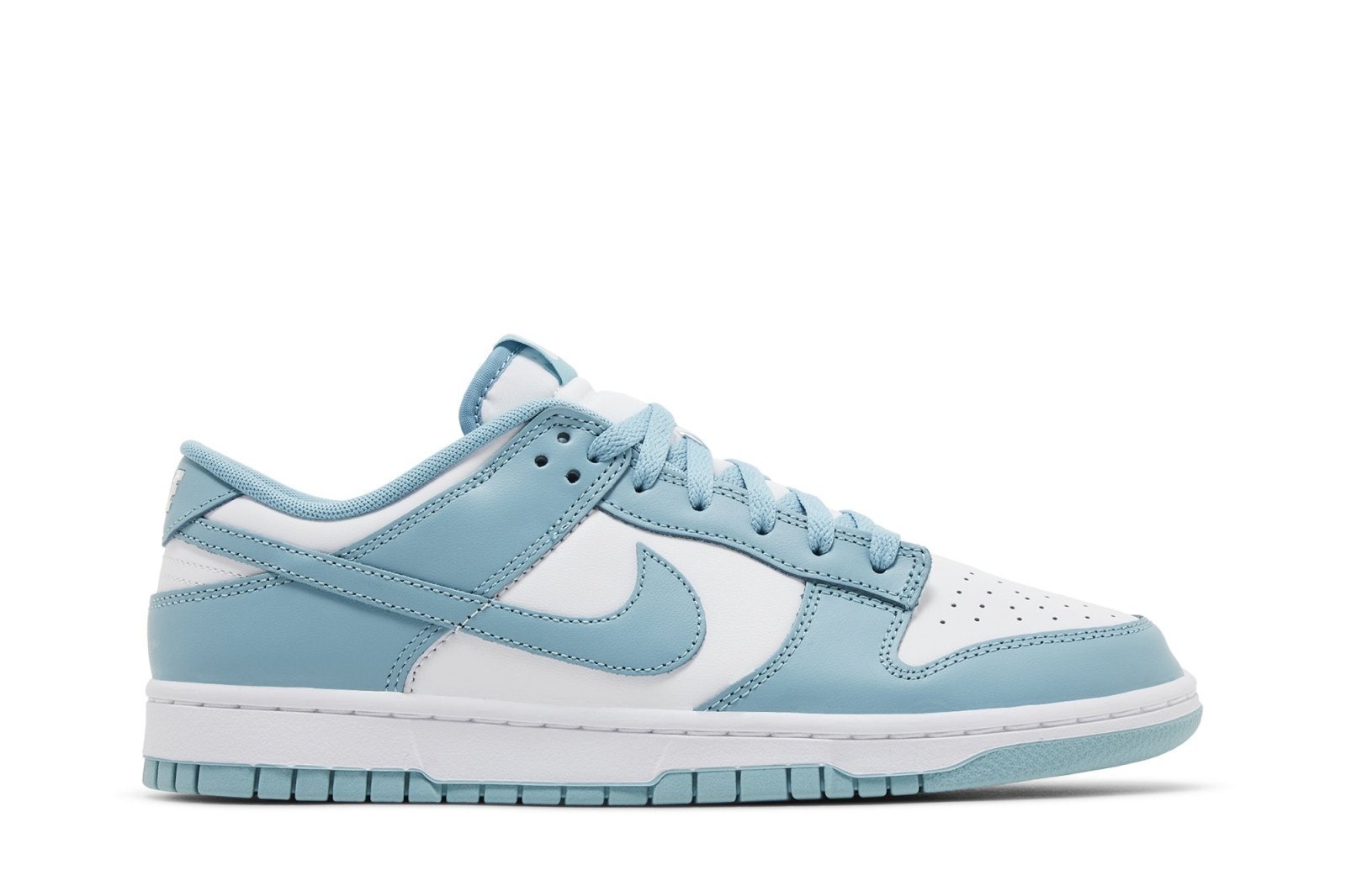 Tênis Nike Dunk Low Denim Turquoise Azul - Visual 1