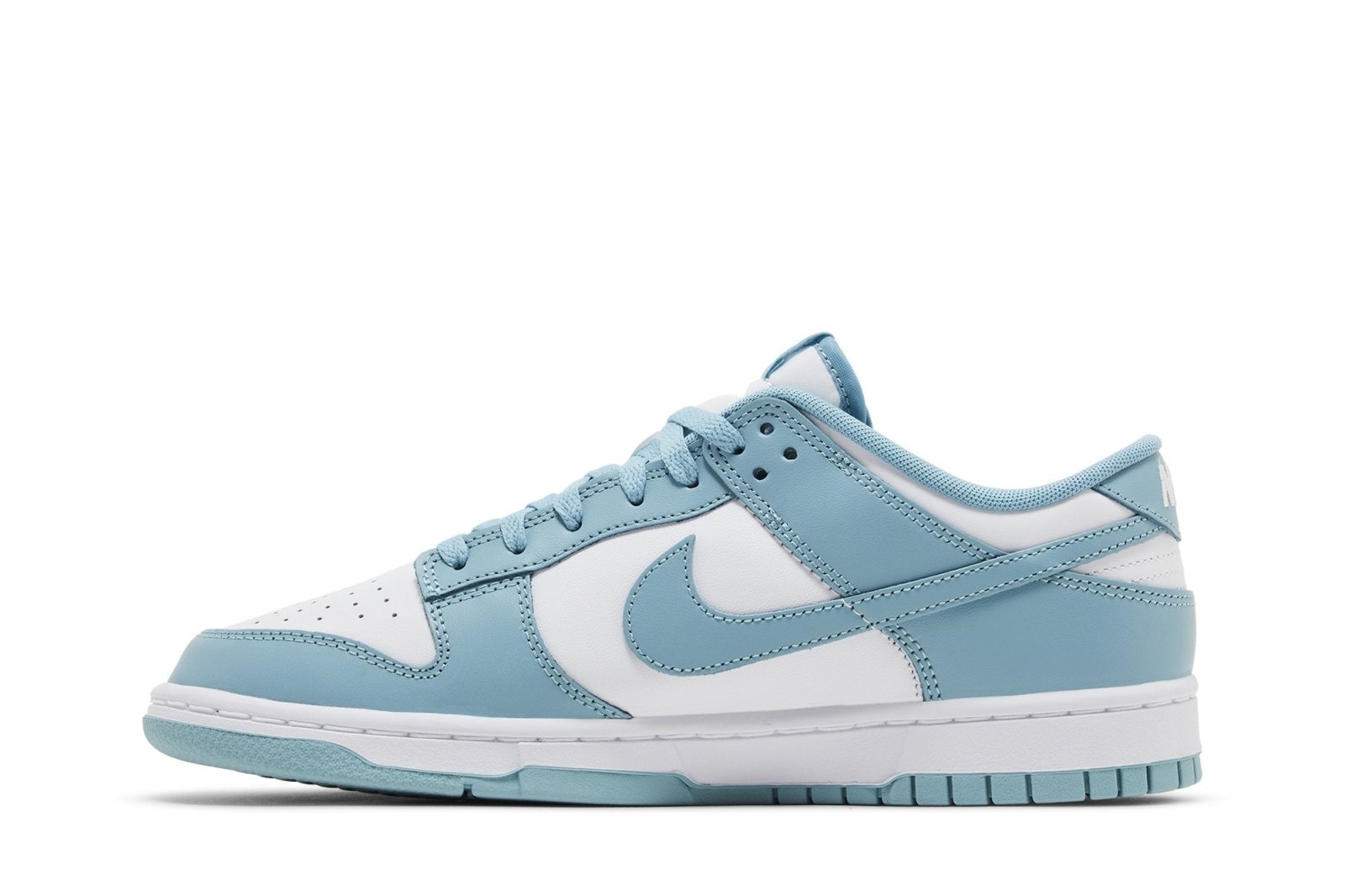 Tênis Nike Dunk Low Denim Turquoise Azul - Visual 2
