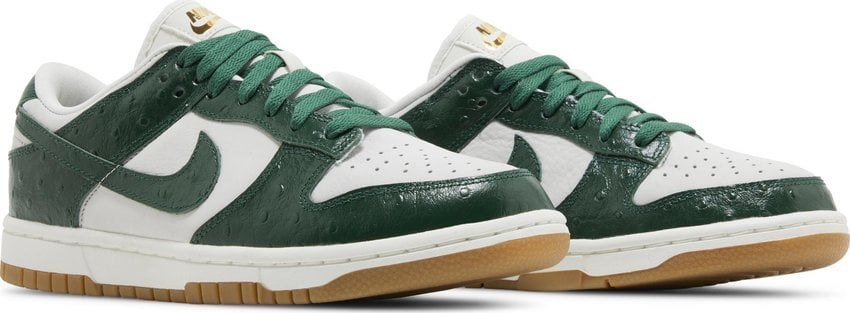 Tênis Nike Dunk Low Green Ostrich Verde - visual 3