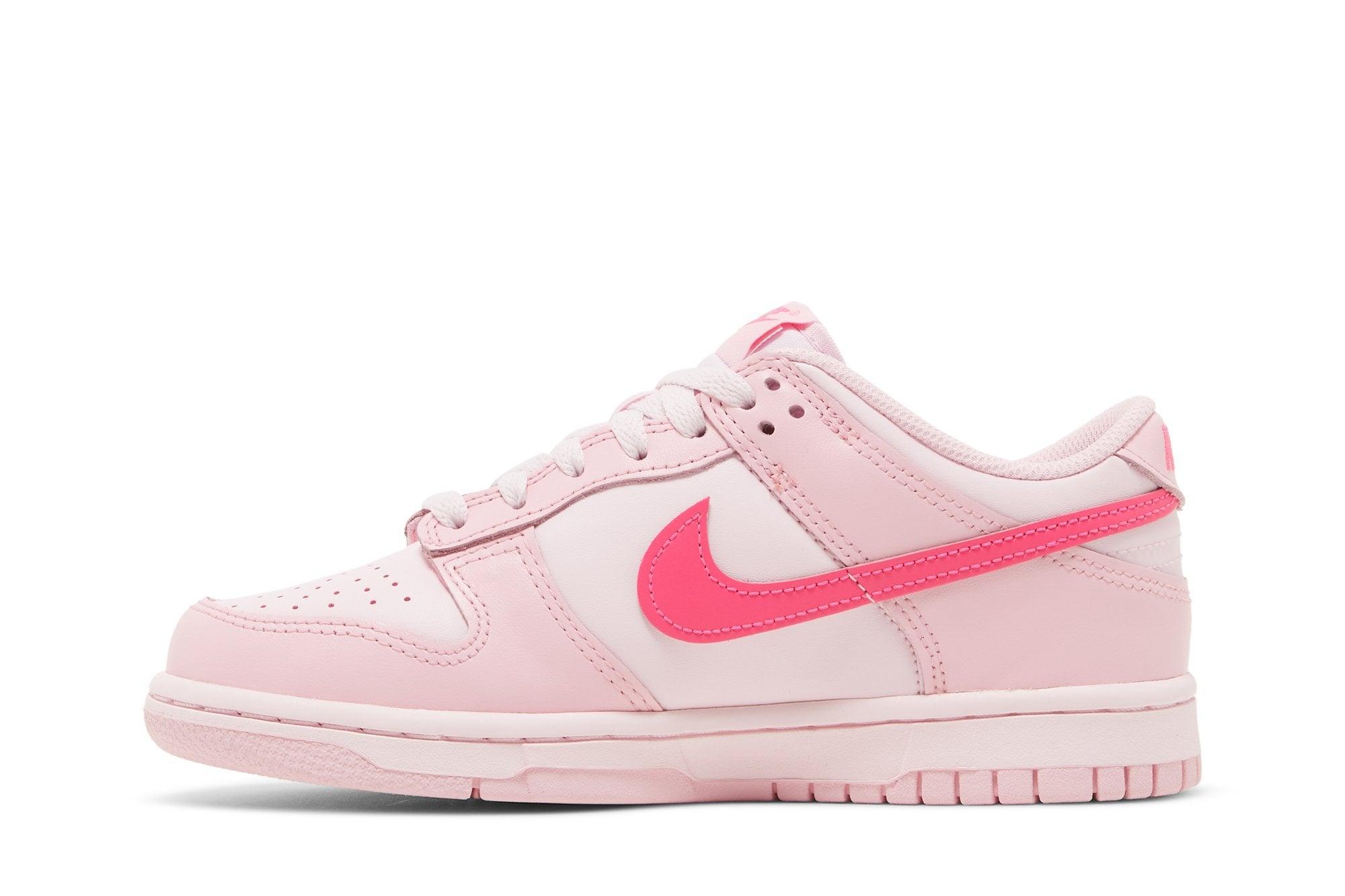 Nike Dunk Low Triple Pink Rosa - Visual 2