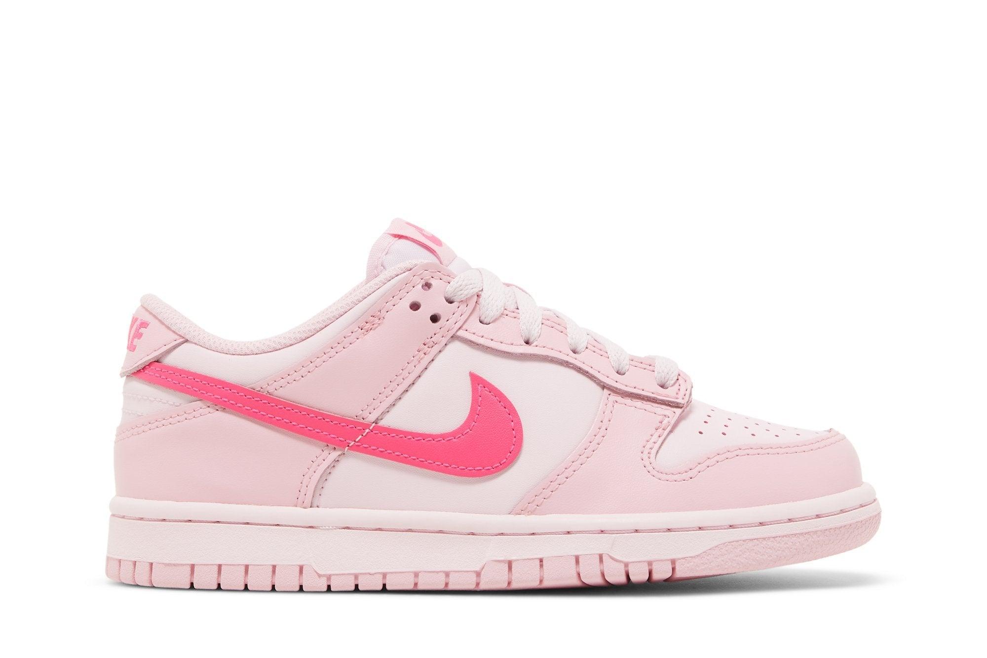 Nike Dunk Low Triple Pink Rosa - Visual 1