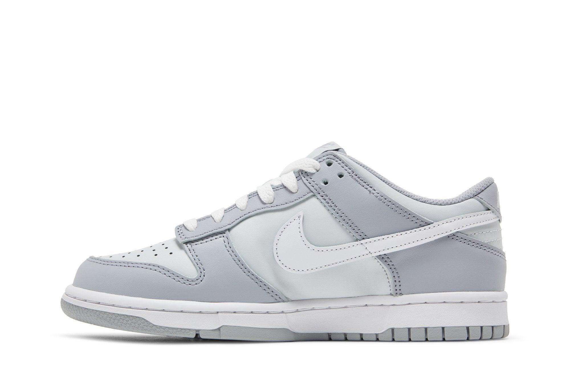 Tênis Nike Dunk Low GS Two Toned Grey Cinza - Imagem 2