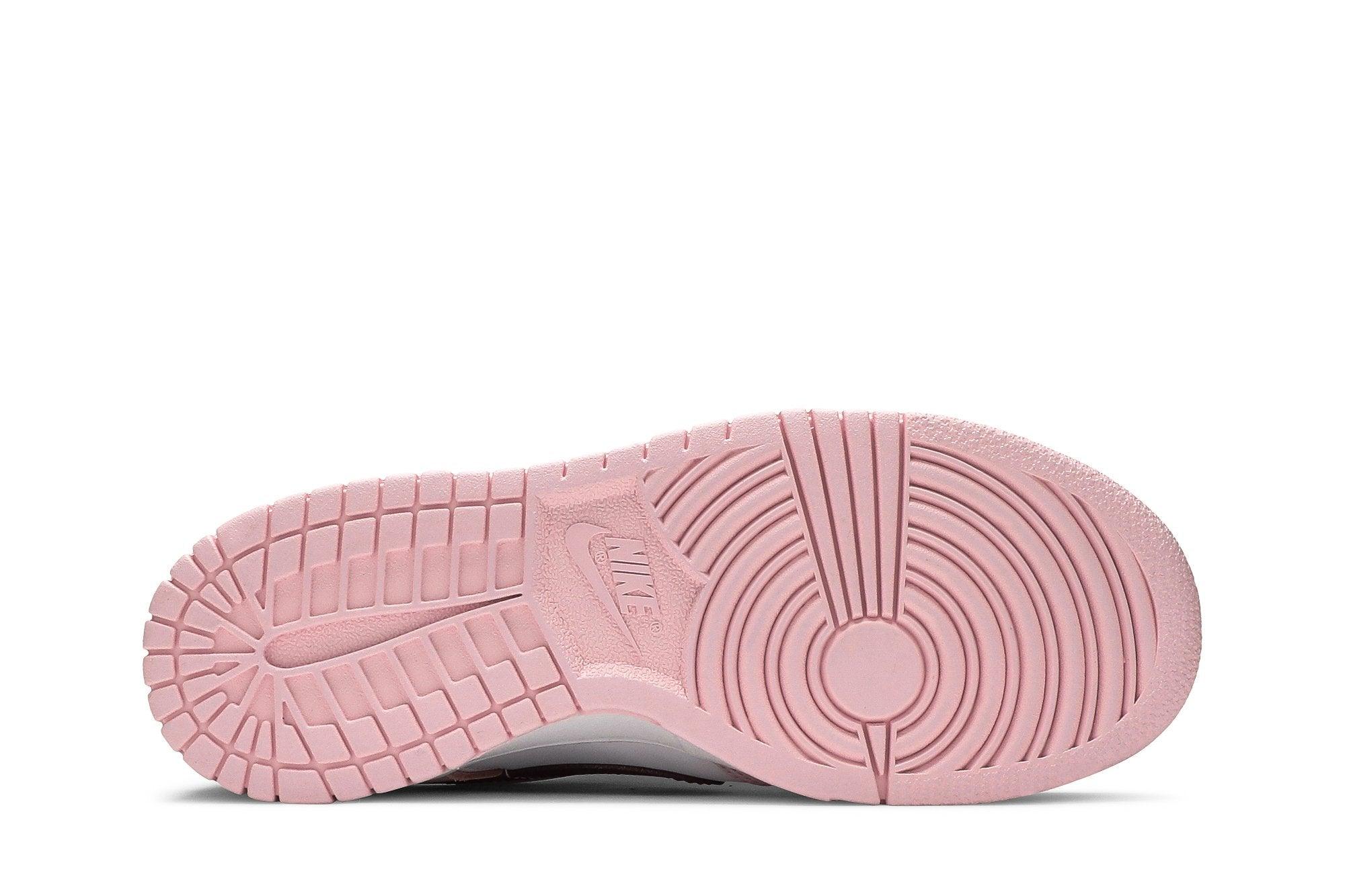 Tênis Nike Dunk Low Pink Red White Rosa - Vista 3