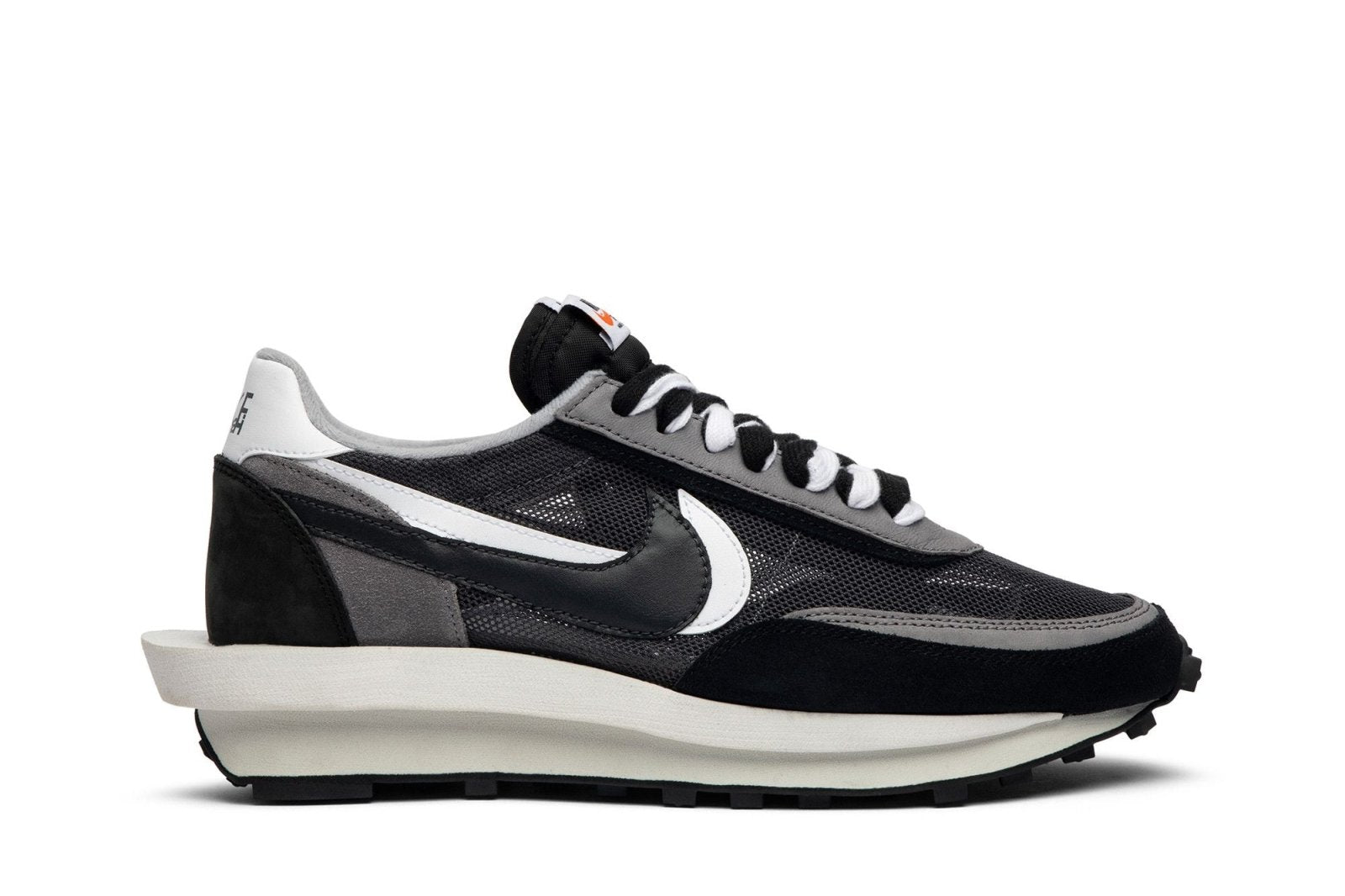 Tênis Nike LD Waffle x Sacai Black Preto - Imagem 1