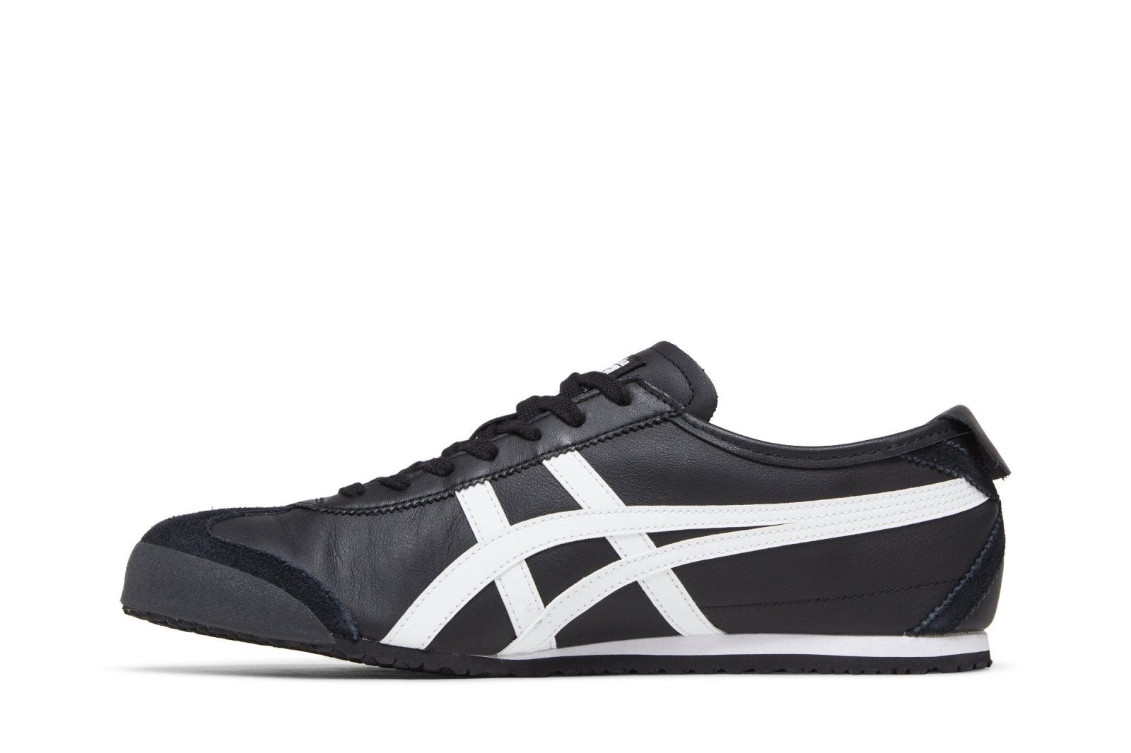 Tênis Onitsuka Tiger Mexico 66 Black and White Preto - Detalhe
